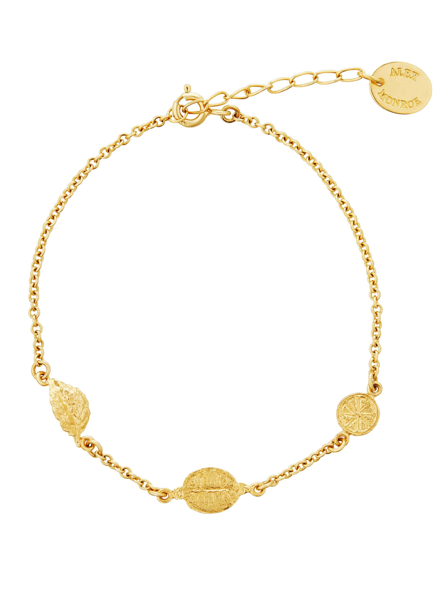 Fruit Cocktail Inline Bracelet - image 1 | gold plate