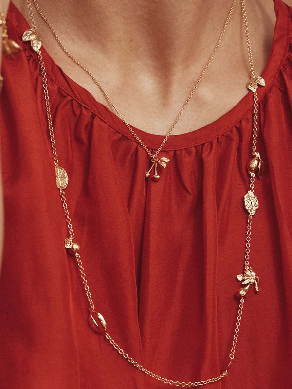 Longline Fruit Medley Station Necklace