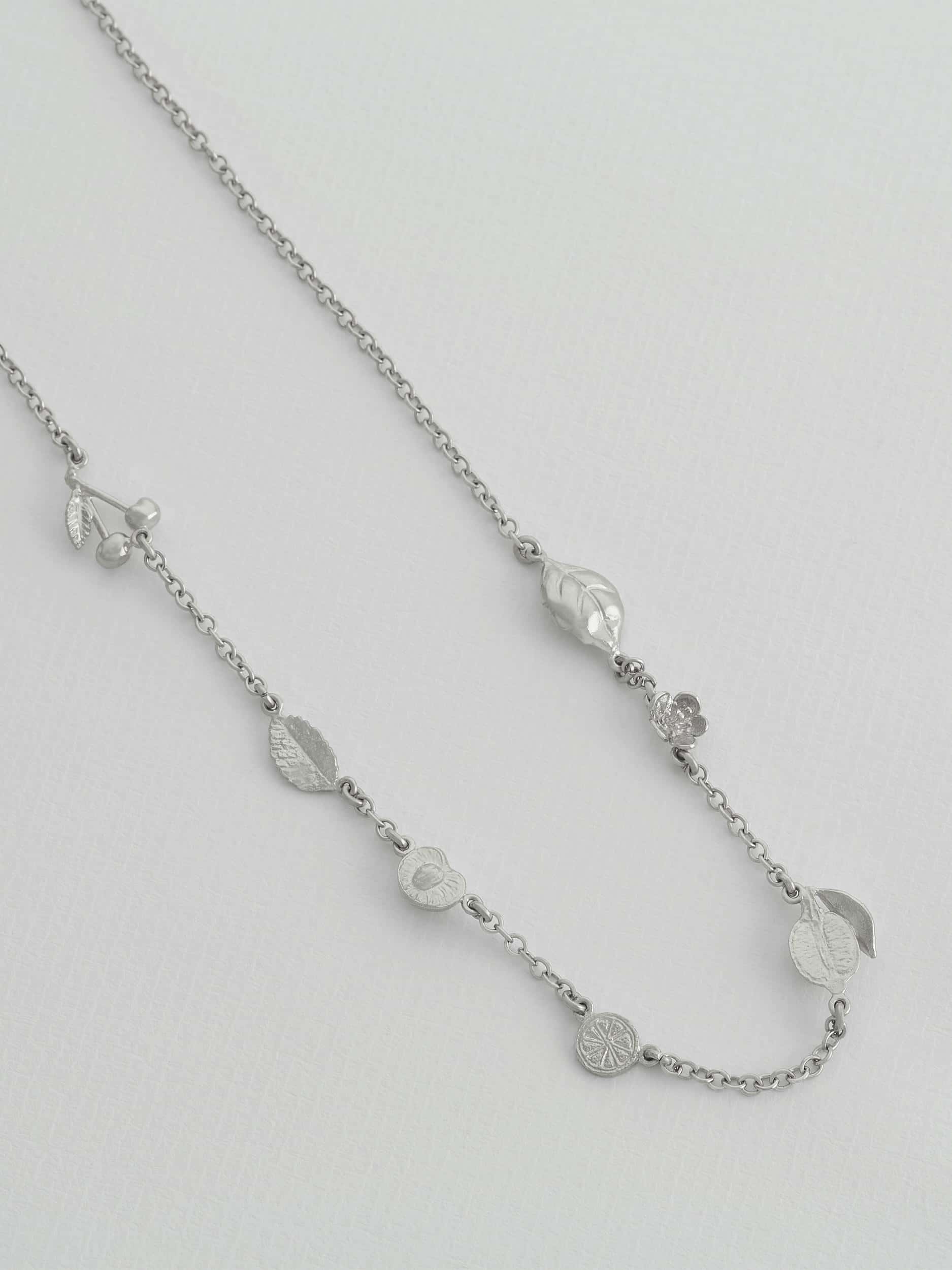 Fruit Cocktail Classic Station Necklace - image 6 | silver