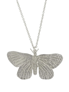 Duke of Burgundy Butterfly Necklace