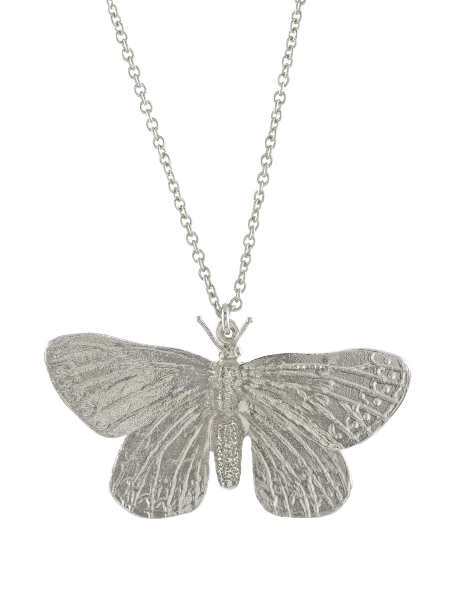 Duke of Burgundy Butterfly Necklace