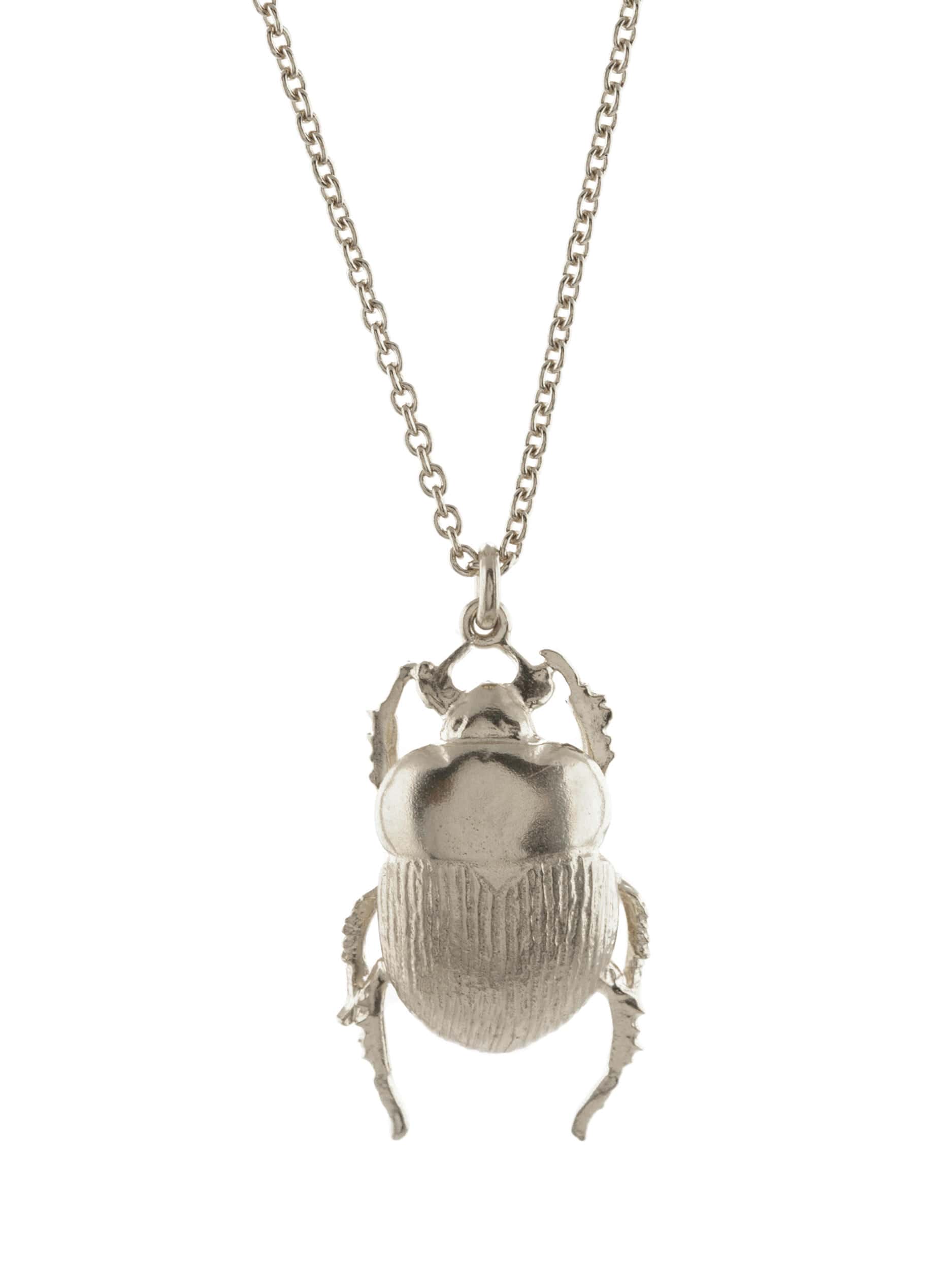 Dor Beetle Necklace - image 5 | silver