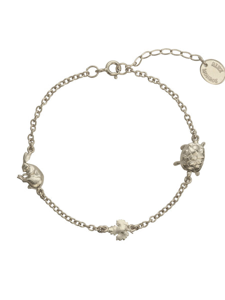Tortoise & the Hare In-Line Bracelet – Alex Monroe