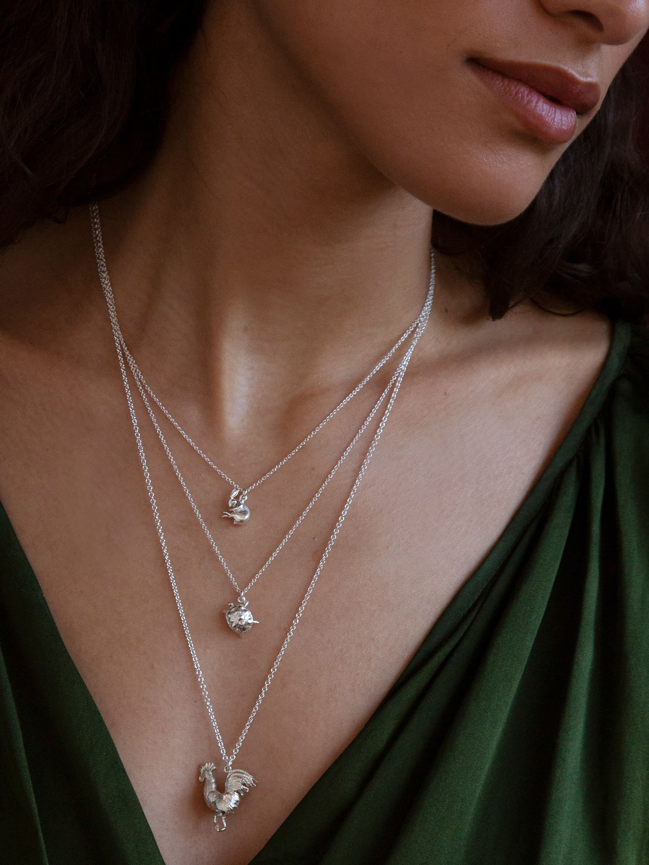 Sleeping Hare Necklace - image 5