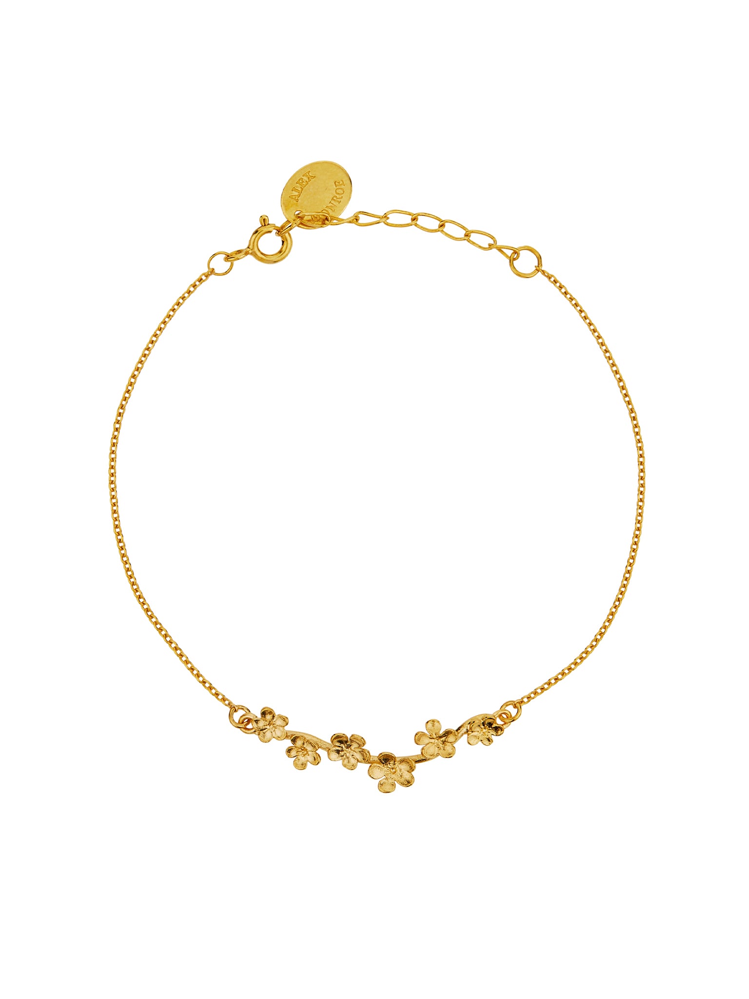 Forget Me Not Bracelet - image 1 | gold plate