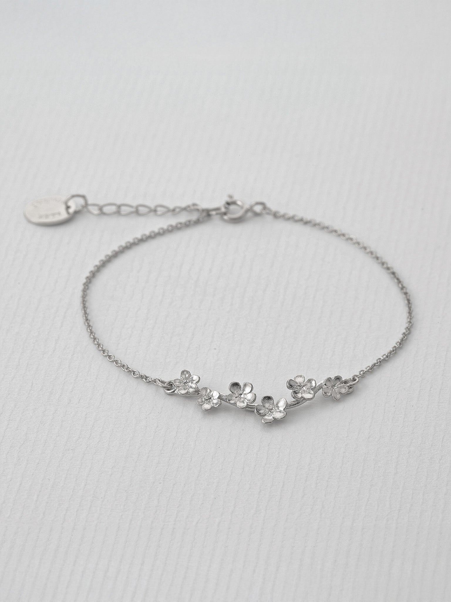 Forget Me Not Bracelet - image 5 | silver