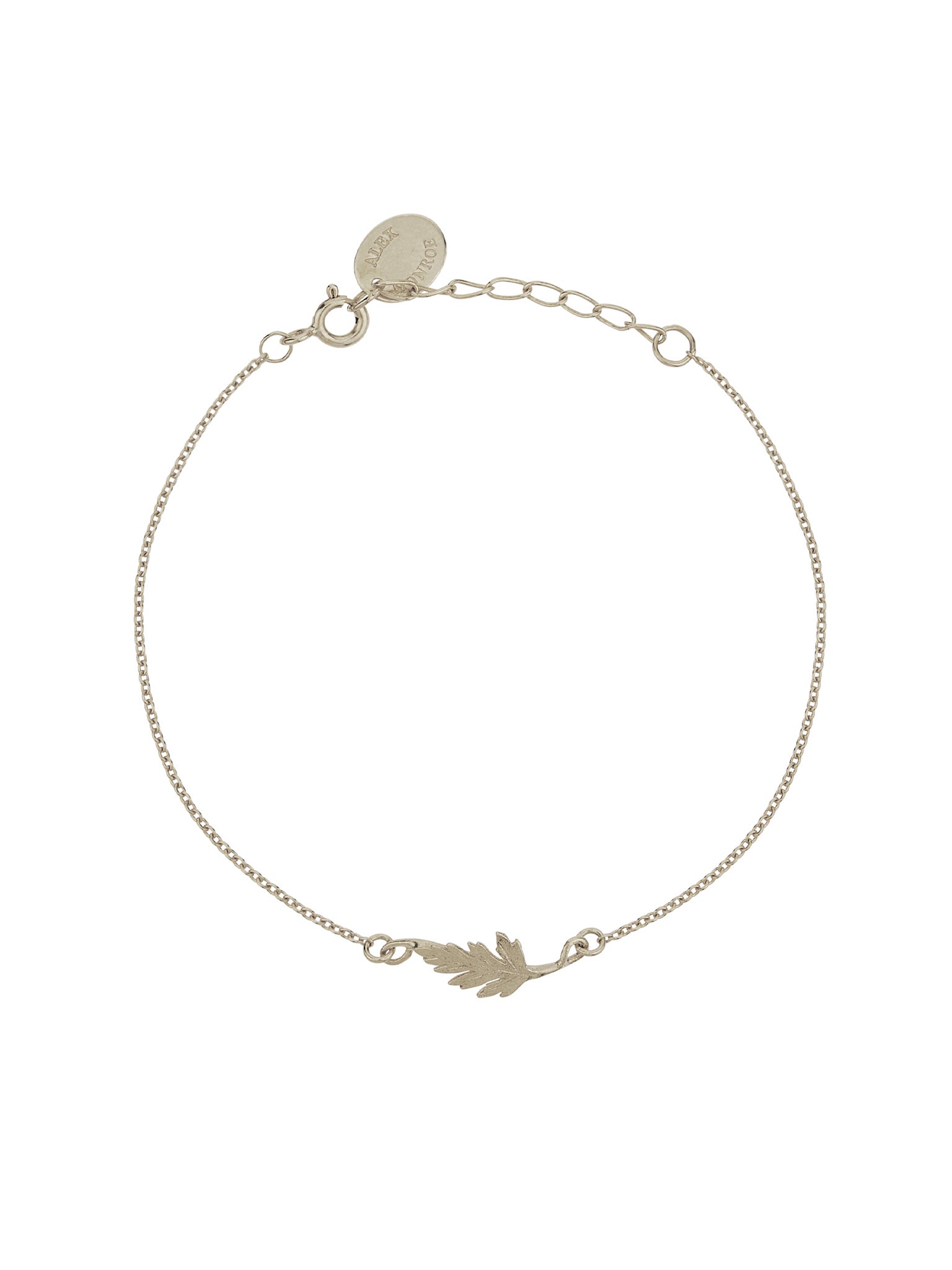 Little Fern Leaf Bracelet - image 4 | silver