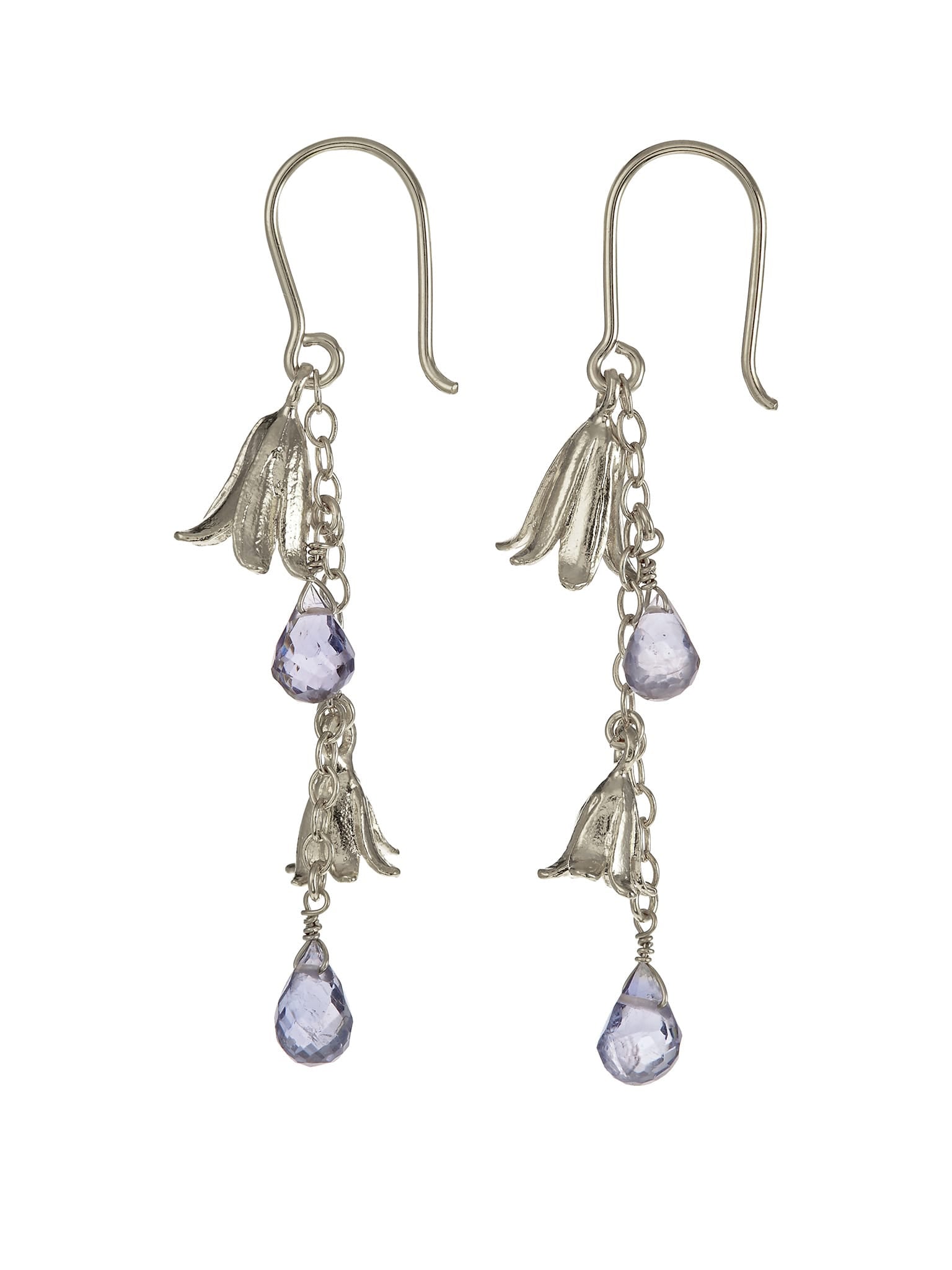 Bluebell Drop Earrings - image 9 | silver