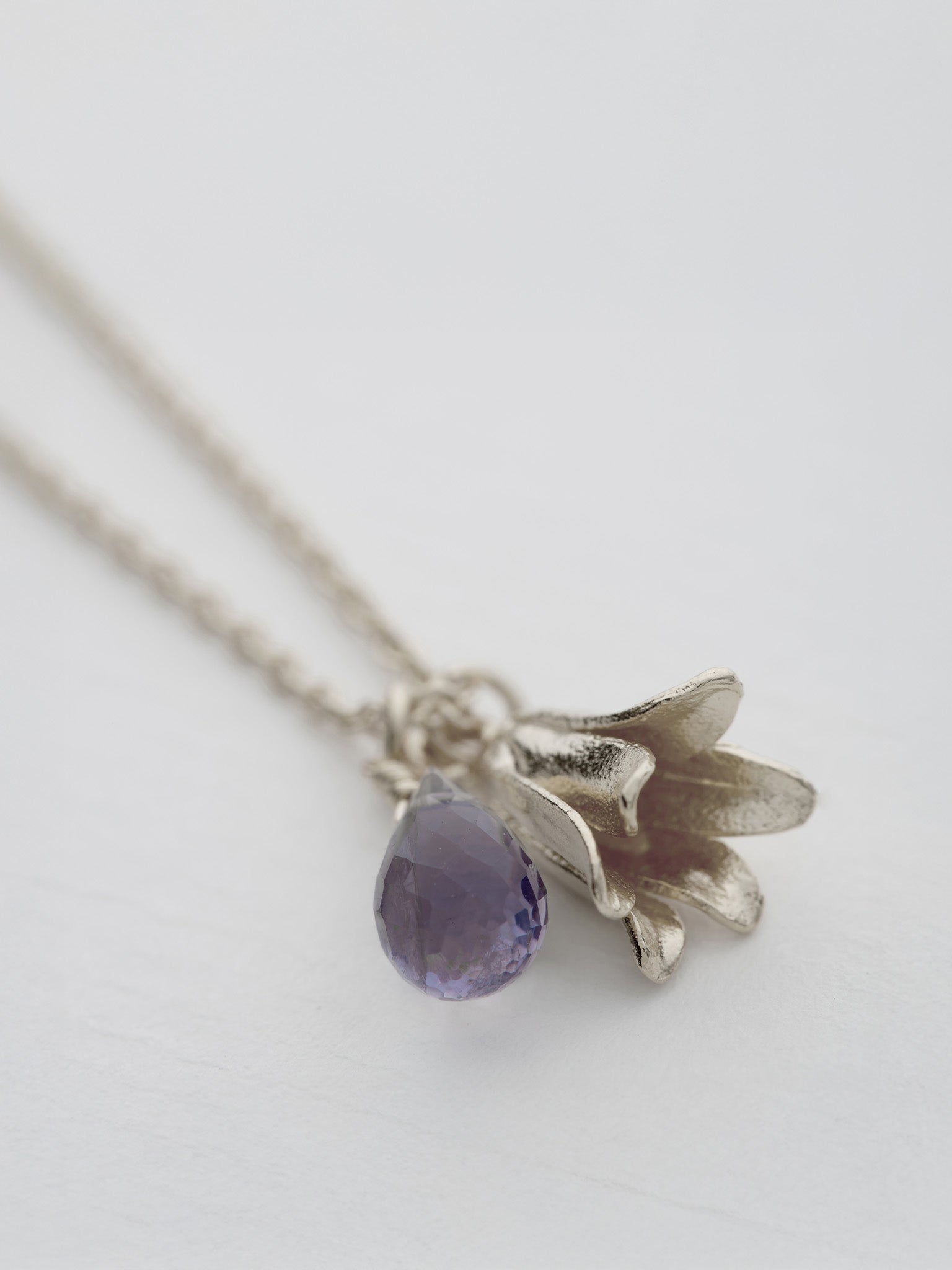 Little Bluebell Necklace - image 5 | silver