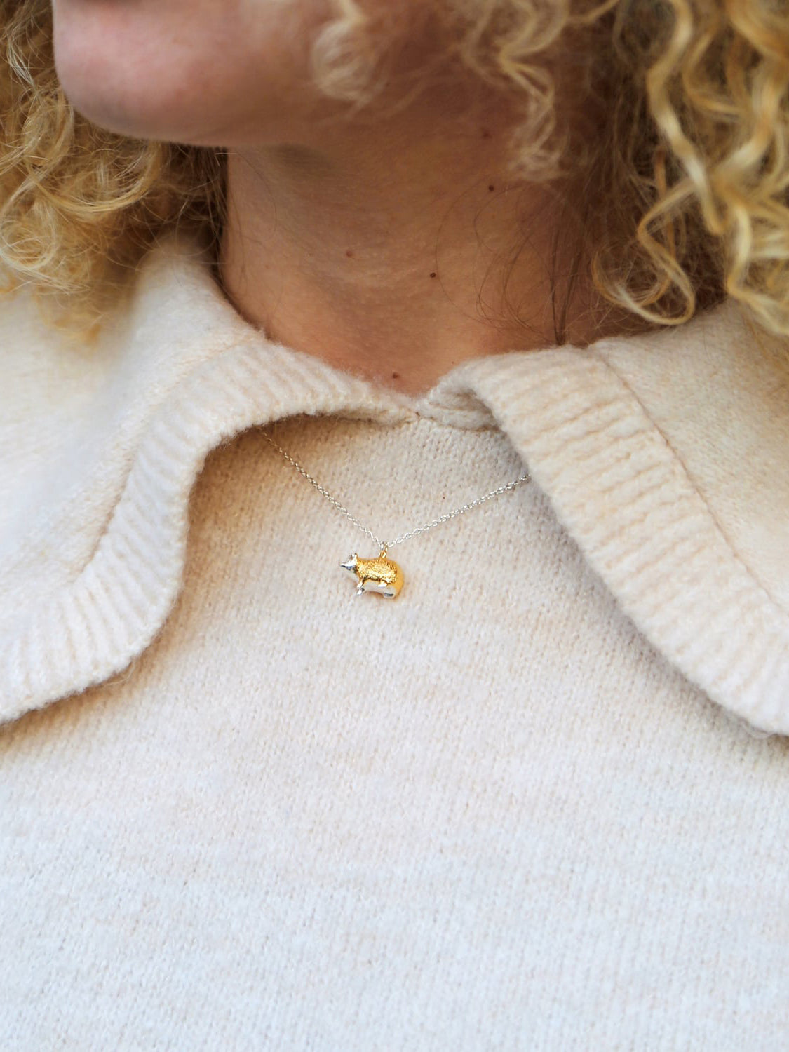 Hedgehog Necklace - Friends of the Earth - image 3