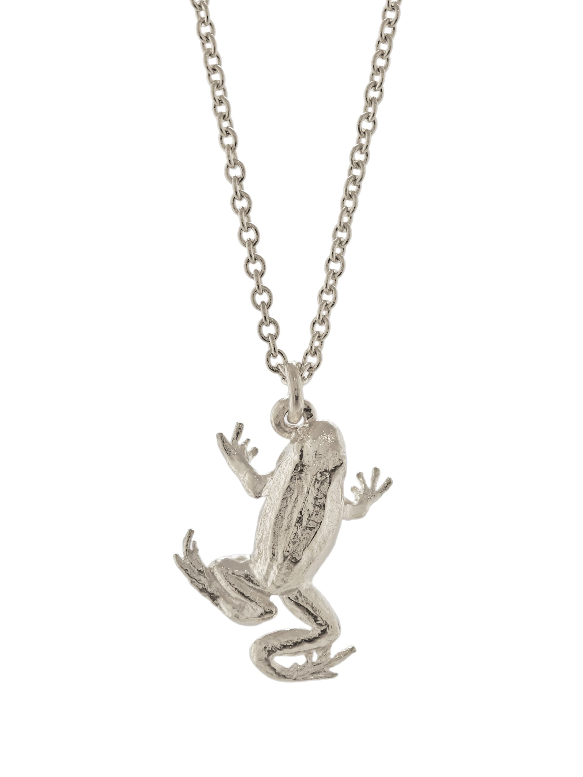 Frog Necklace - image 5 | silver