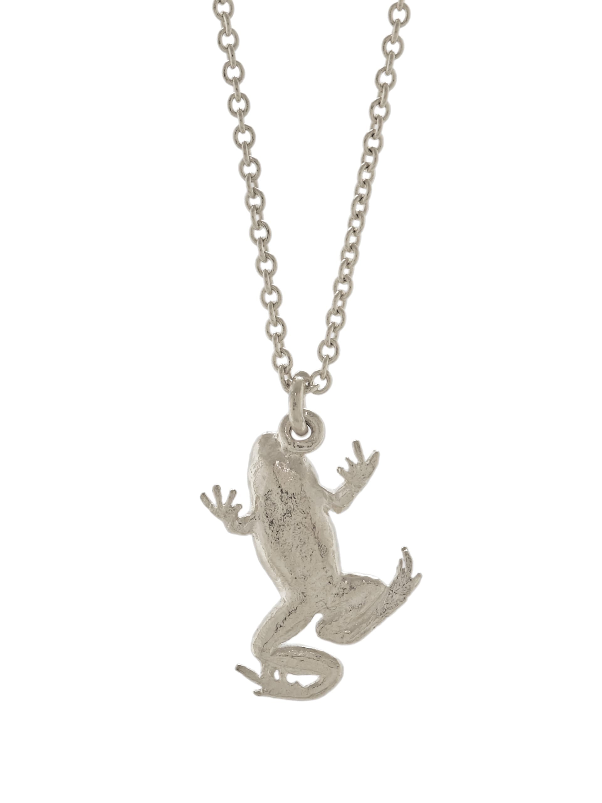 Frog Necklace - image 7 | silver