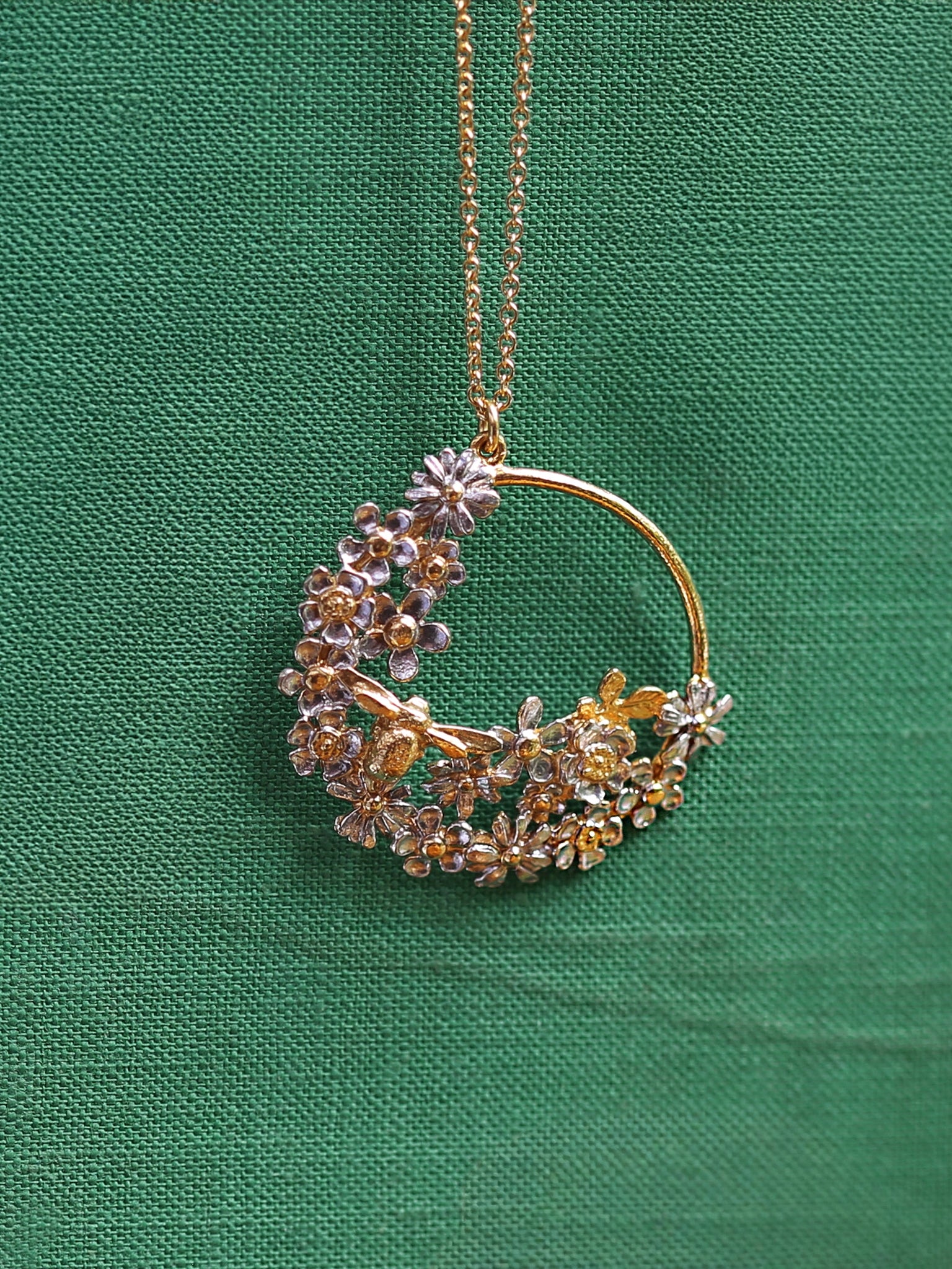 Posy Bloom Loop Necklace - image 3