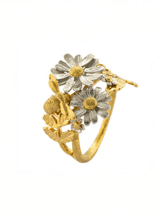Posy Bloom Bee Ring