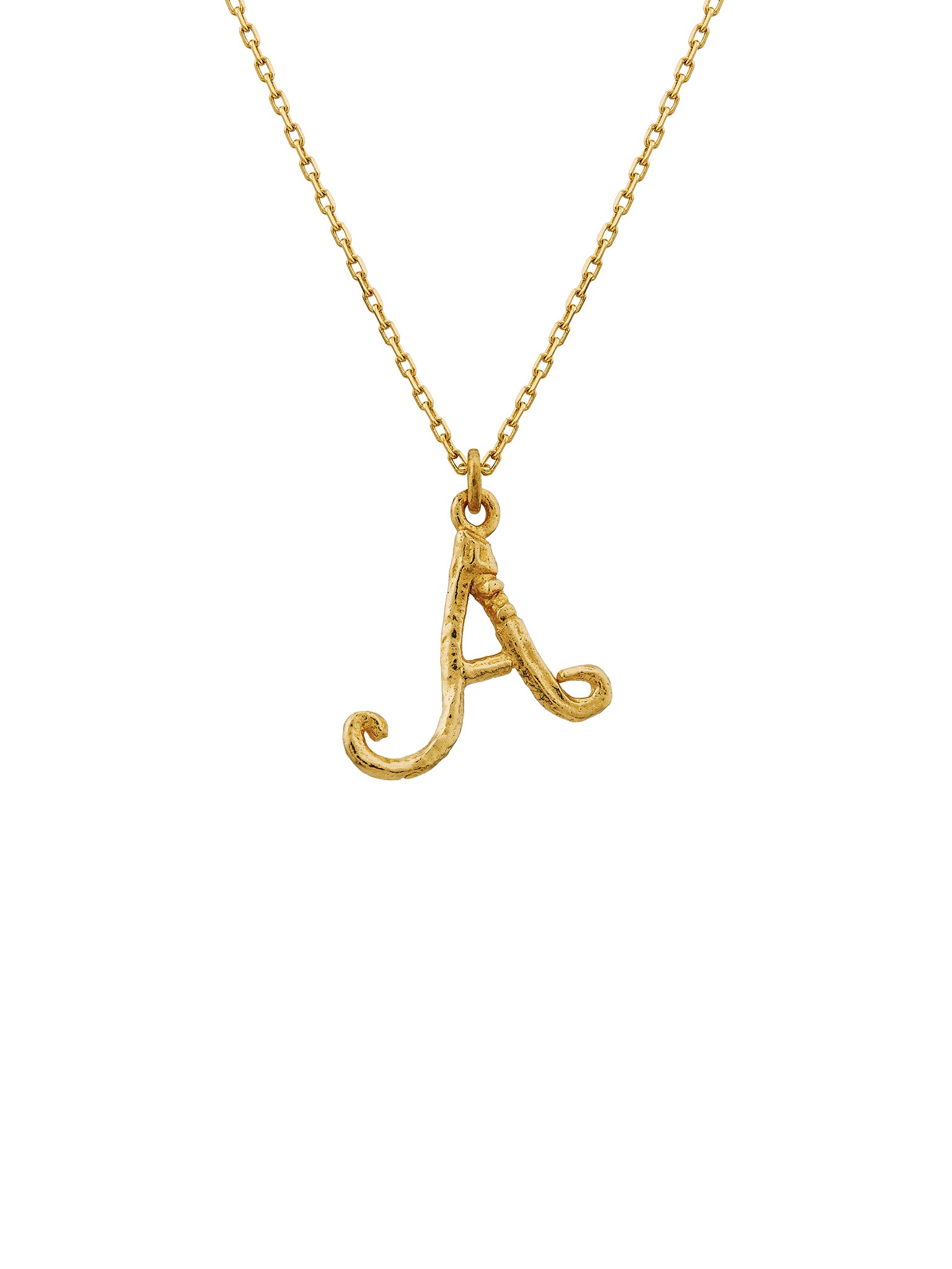 Enchanted Twig Alphabet - Letter A - image 1 | 18ct yellow gold