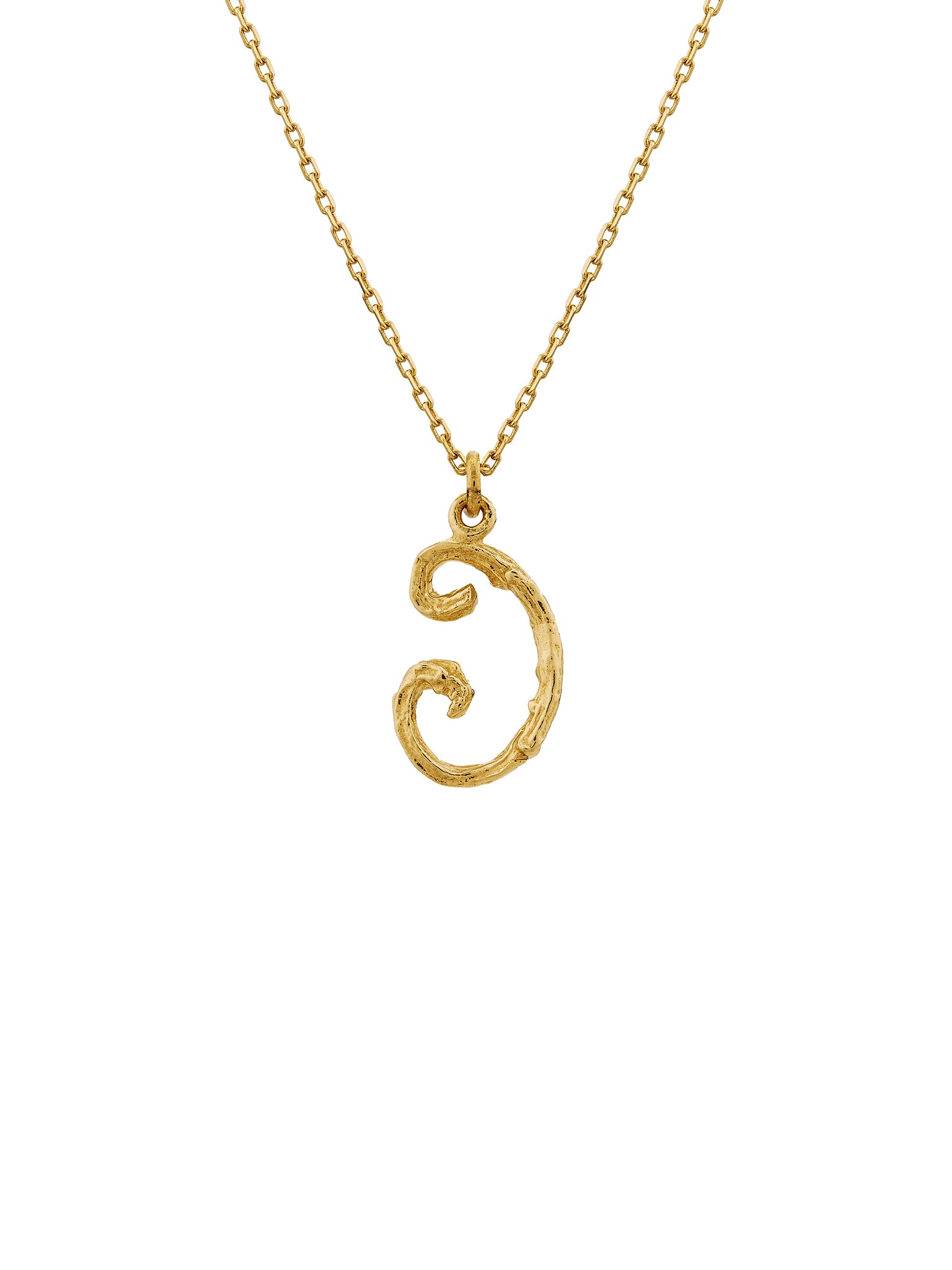 Enchanted Twig Alphabet - Letter C - image 3 | 18ct yellow gold