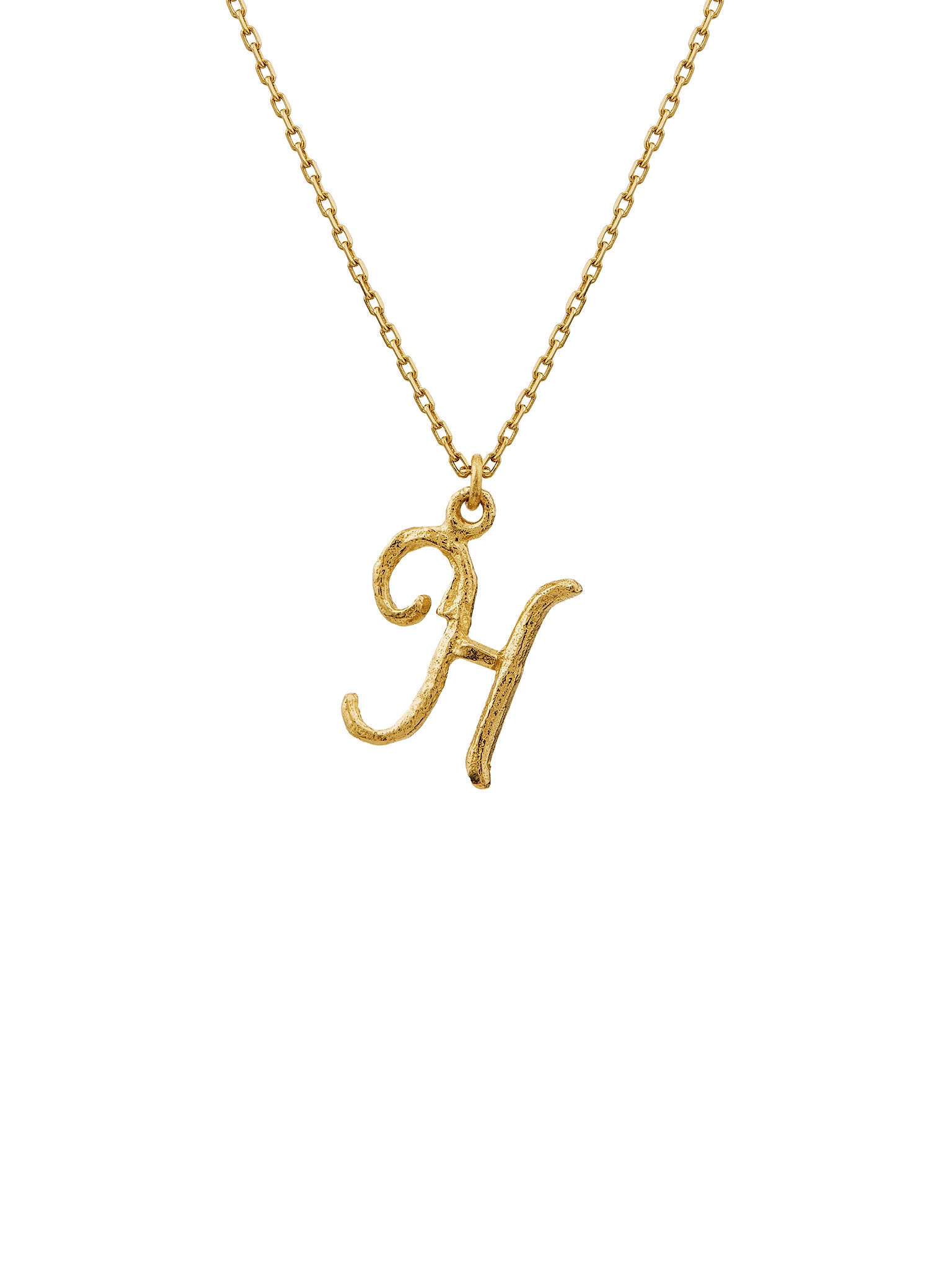 Enchanted Twig Alphabet - Letter H - image 1 | 18ct yellow gold