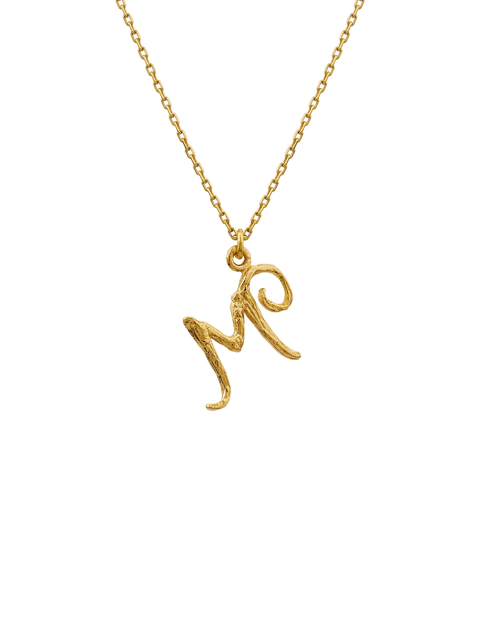 Enchanted Twig Alphabet - Letter M - image 1 | 18ct yellow gold
