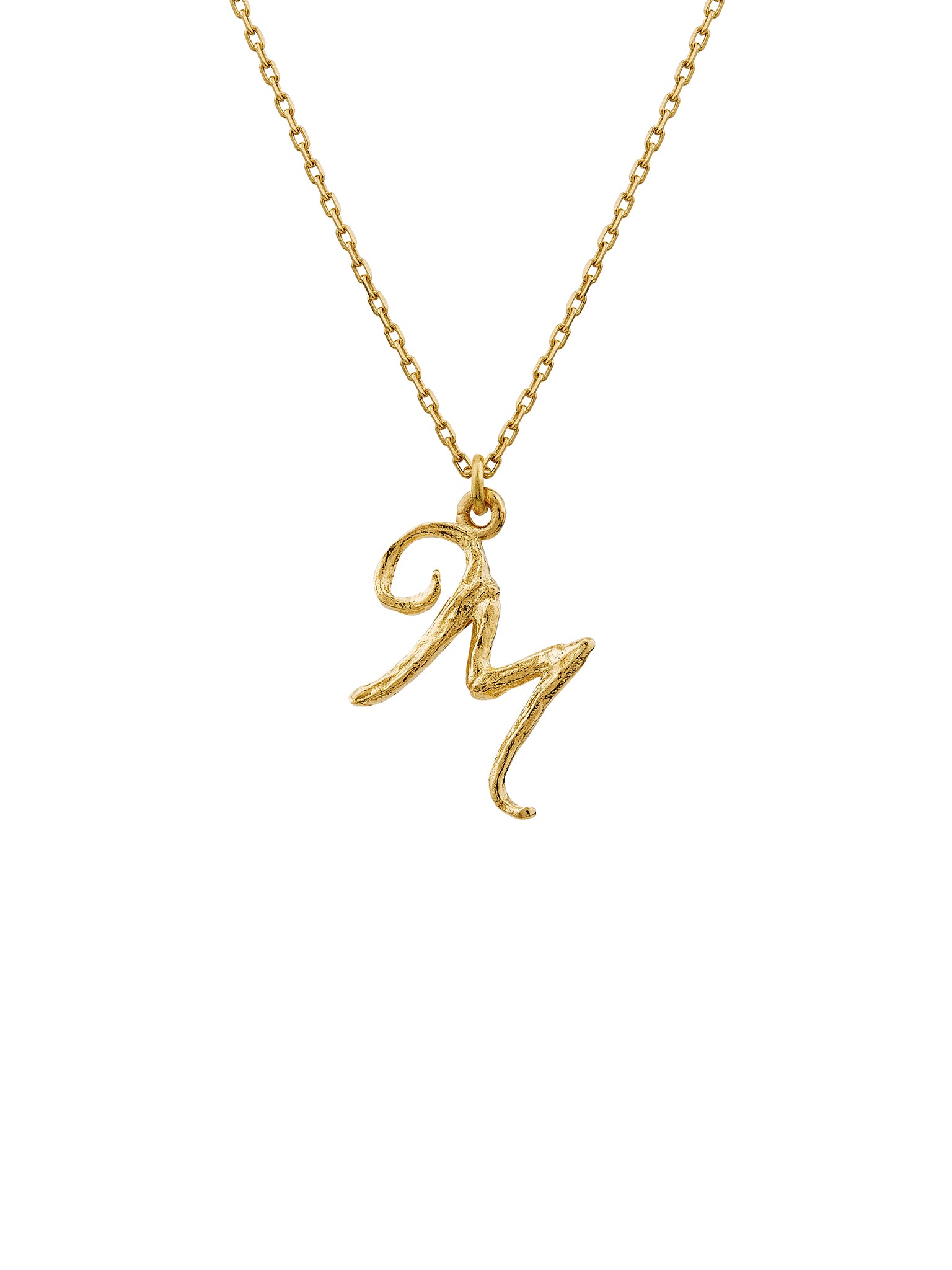 Enchanted Twig Alphabet - Letter M - image 3 | 18ct yellow gold