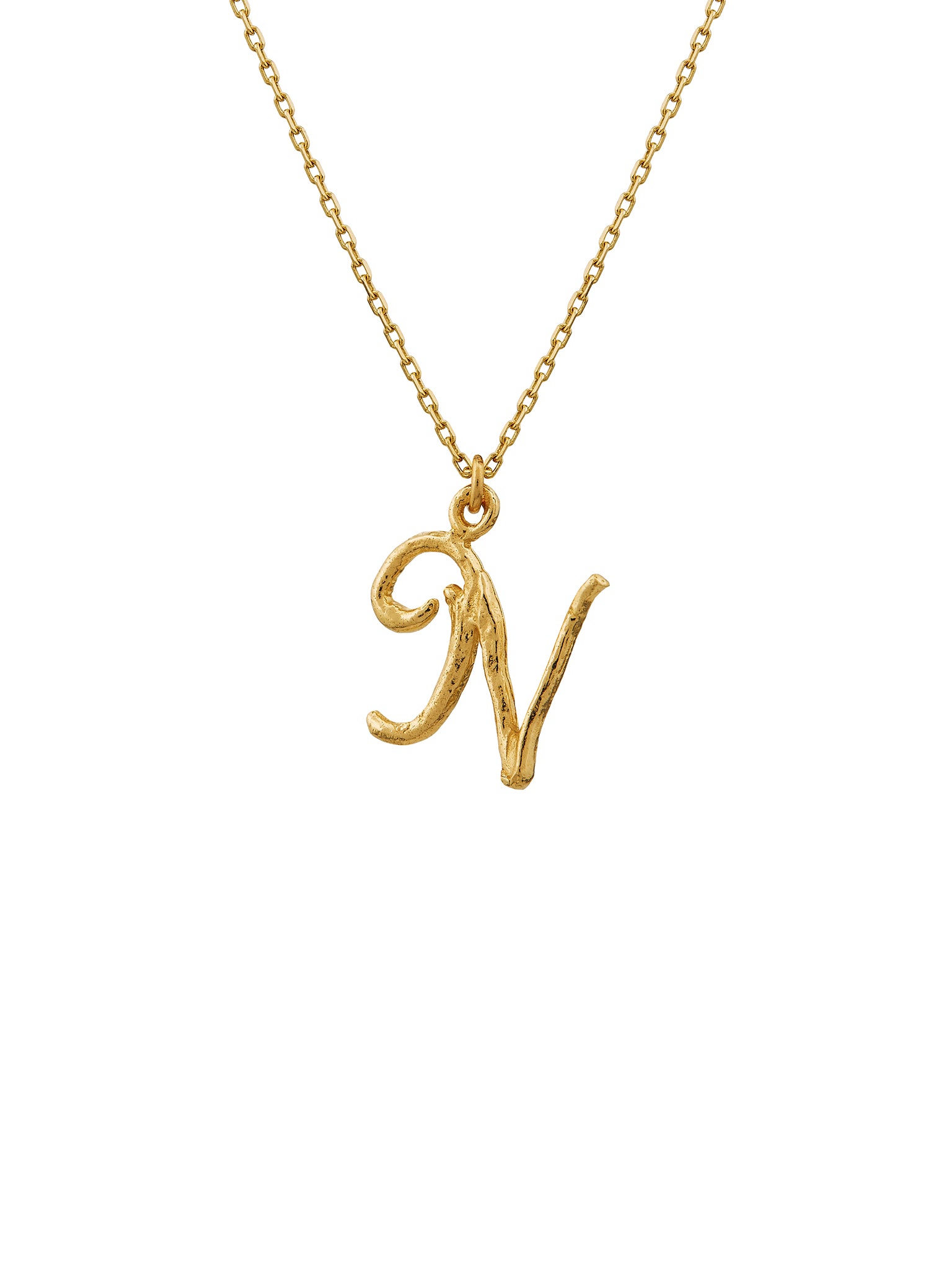 Enchanted Twig Alphabet - Letter N - image 1 | 18ct yellow gold