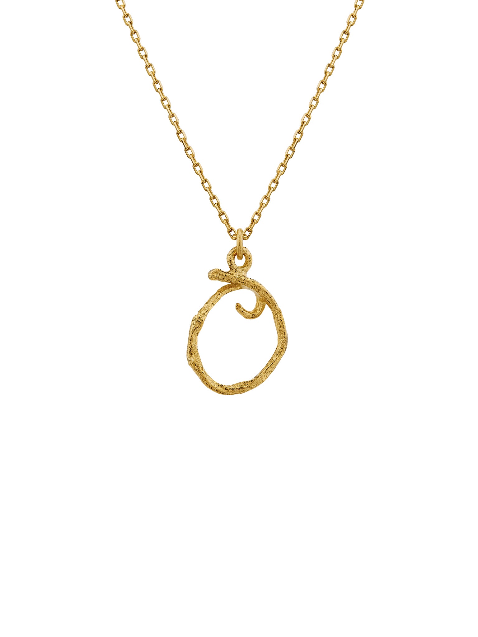 Enchanted Twig Alphabet - Letter O - image 3 | 18ct yellow gold