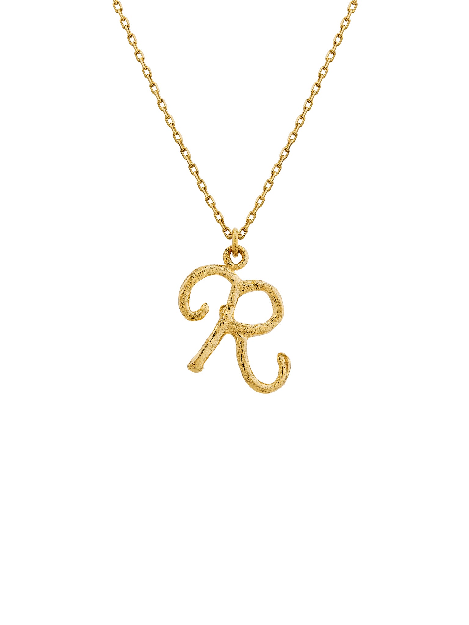 Enchanted Twig Alphabet - Letter R - image 1 | 18ct yellow gold
