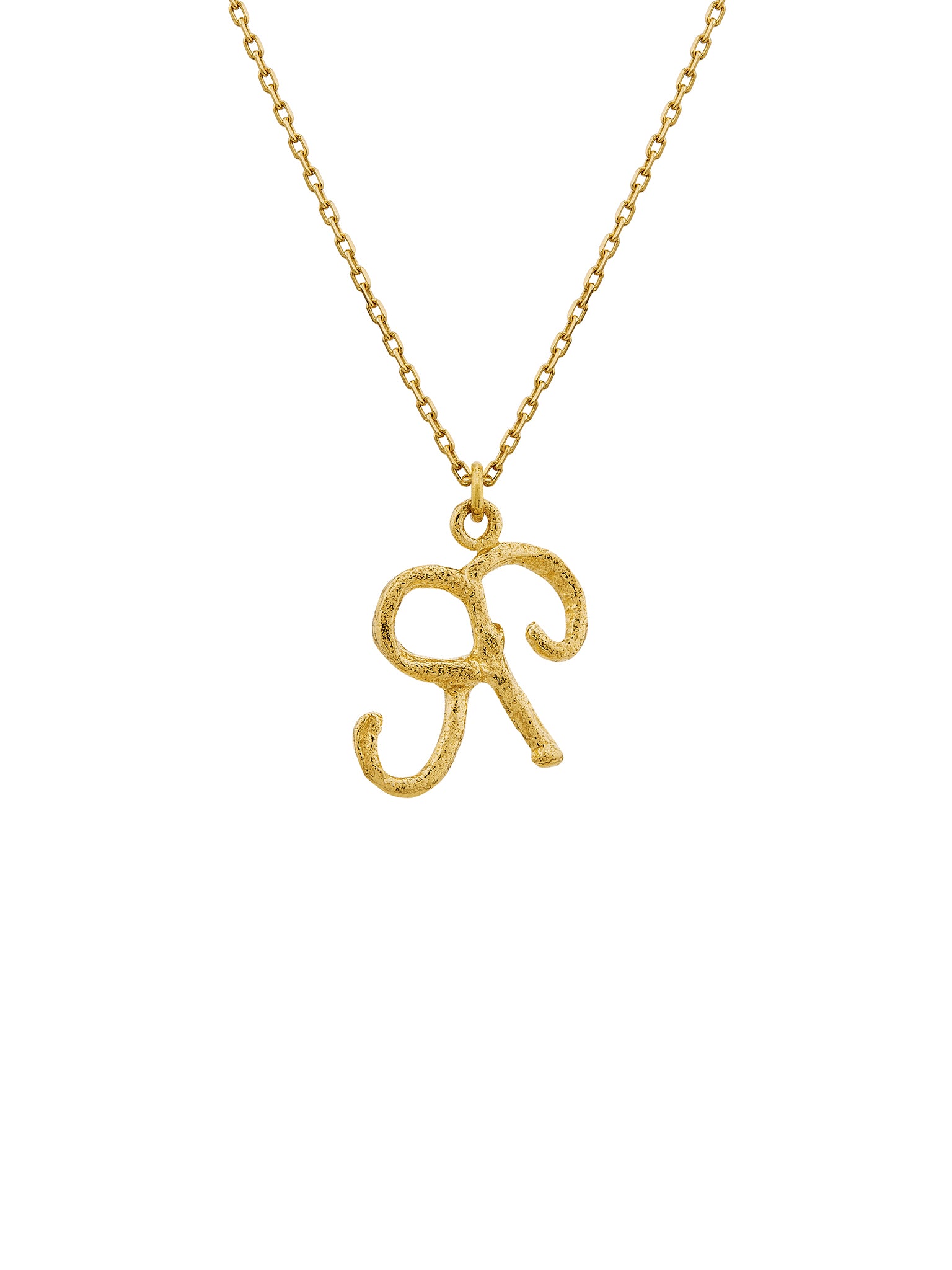 Enchanted Twig Alphabet - Letter R - image 3 | 18ct yellow gold