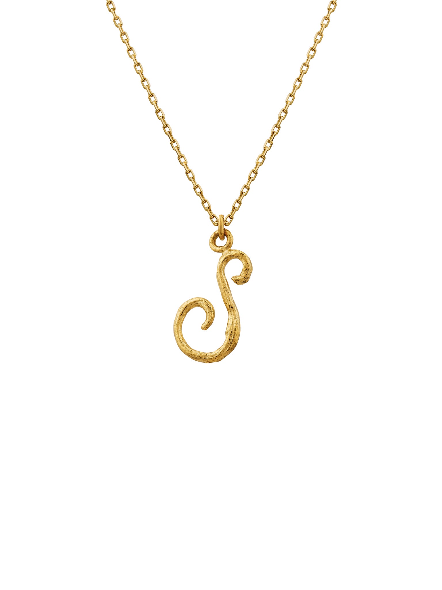 Enchanted Twig Alphabet - Letter S - image 1 | 18ct yellow gold