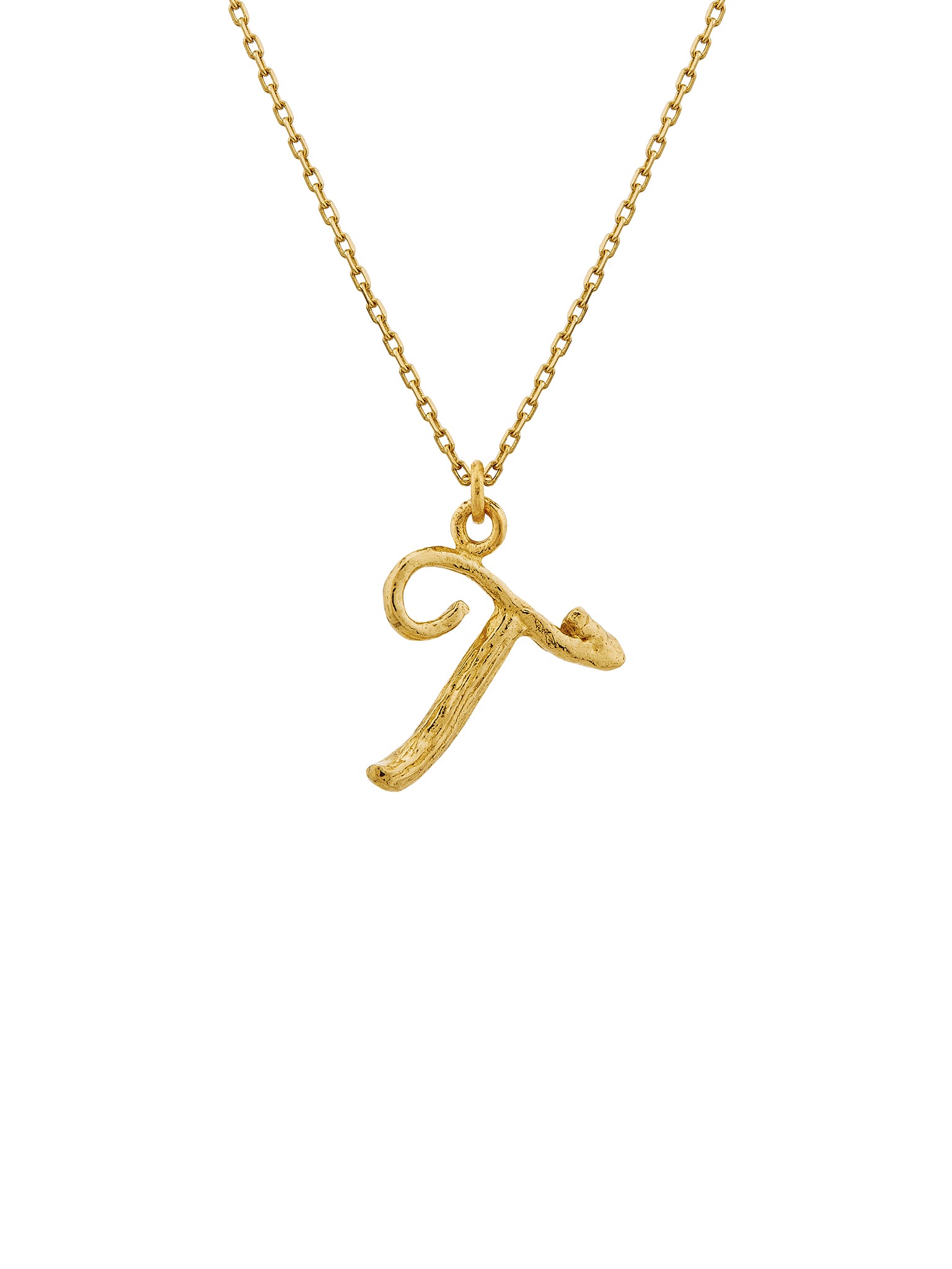 Enchanted Twig Alphabet - Letter T - image 1 | 18ct yellow gold