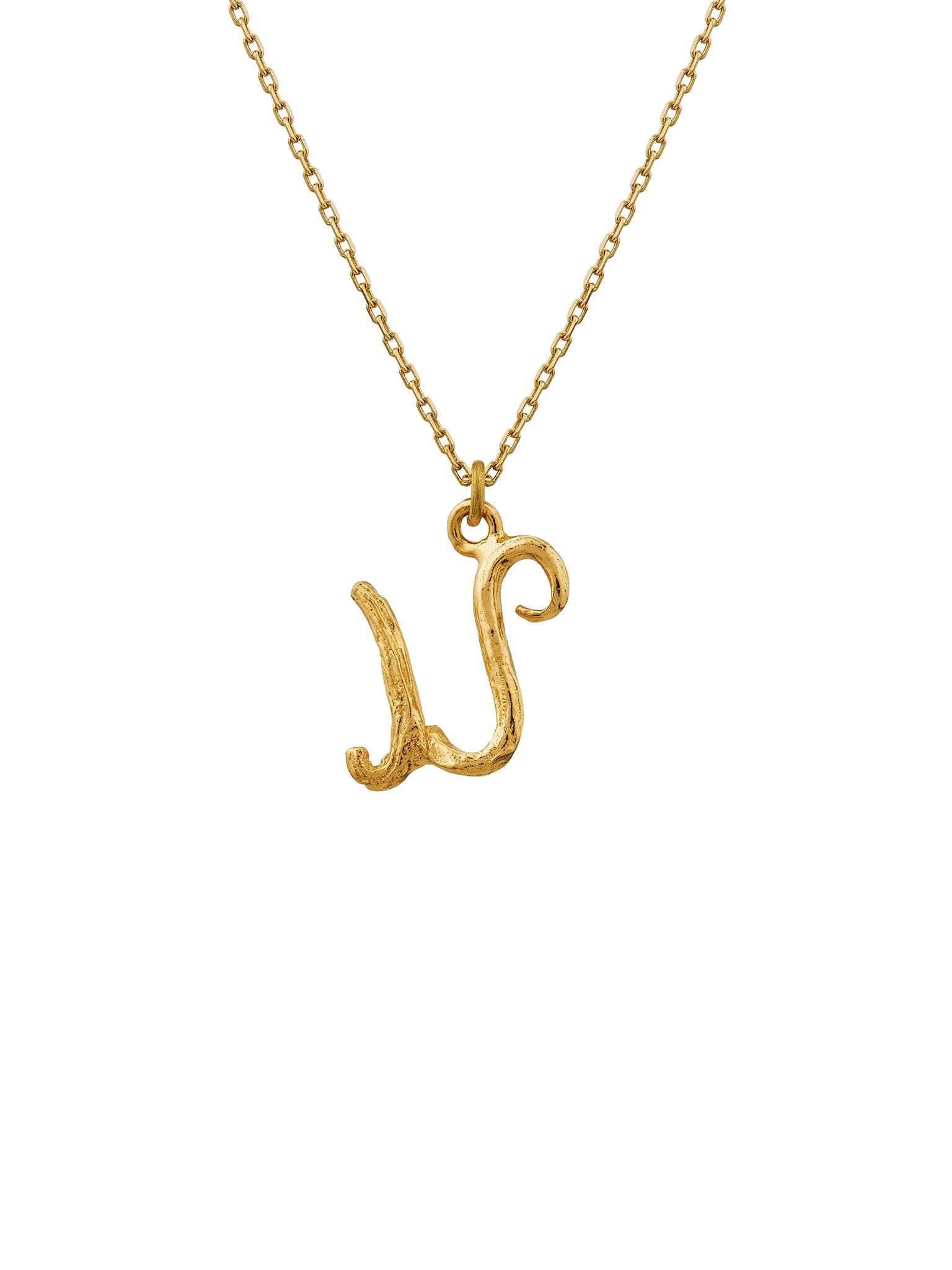 Enchanted Twig Alphabet - Letter U - image 3 | 18ct yellow gold