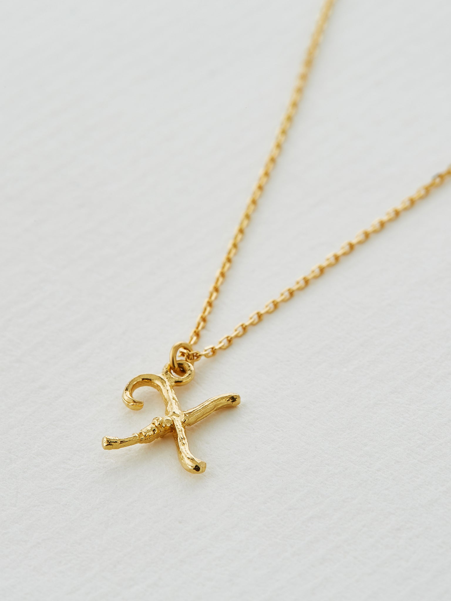 Enchanted Twig Alphabet - Letter X - image 2 | 18ct yellow gold