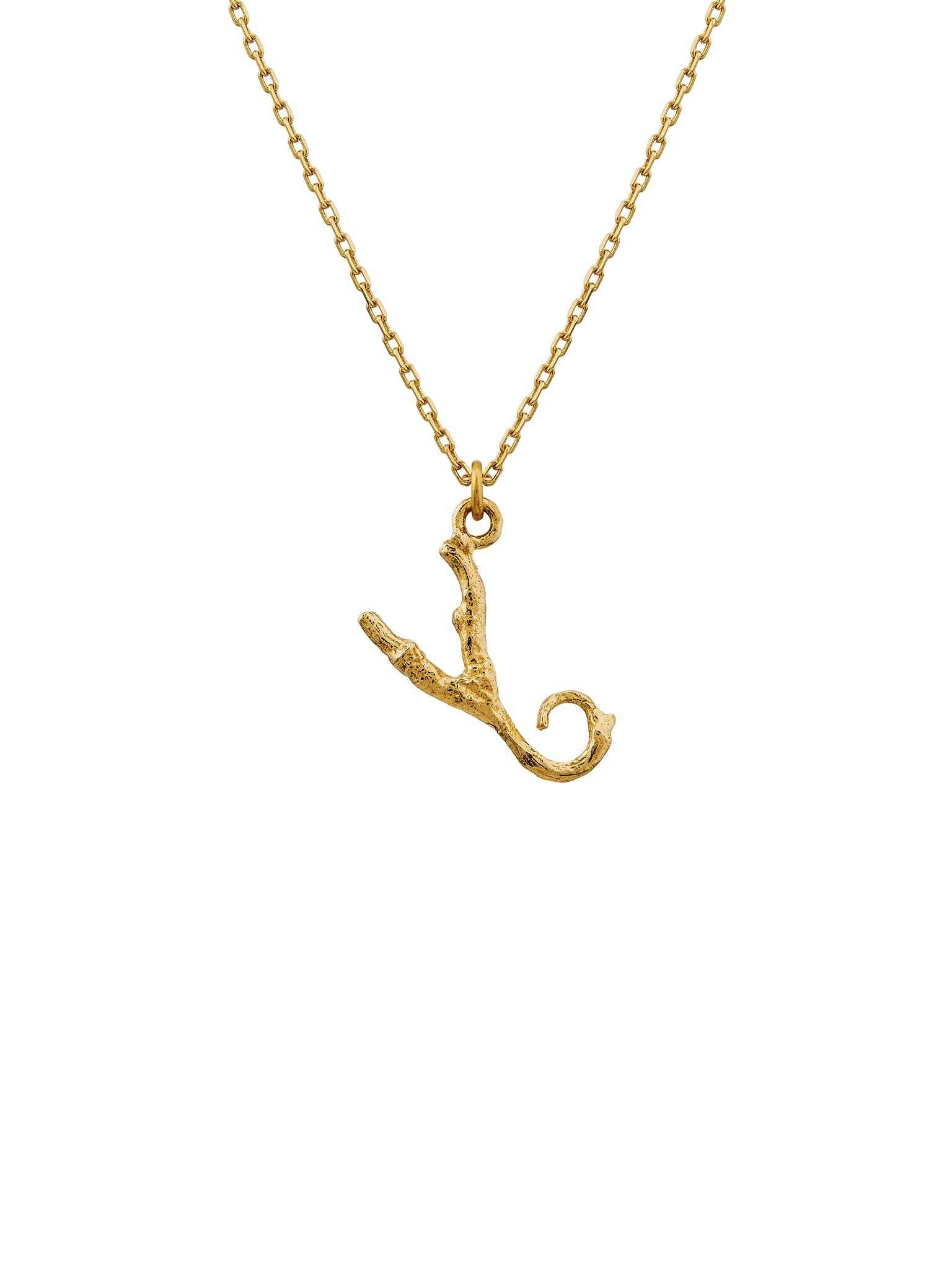 Enchanted Twig Alphabet - Letter Y - image 3 | 18ct yellow gold