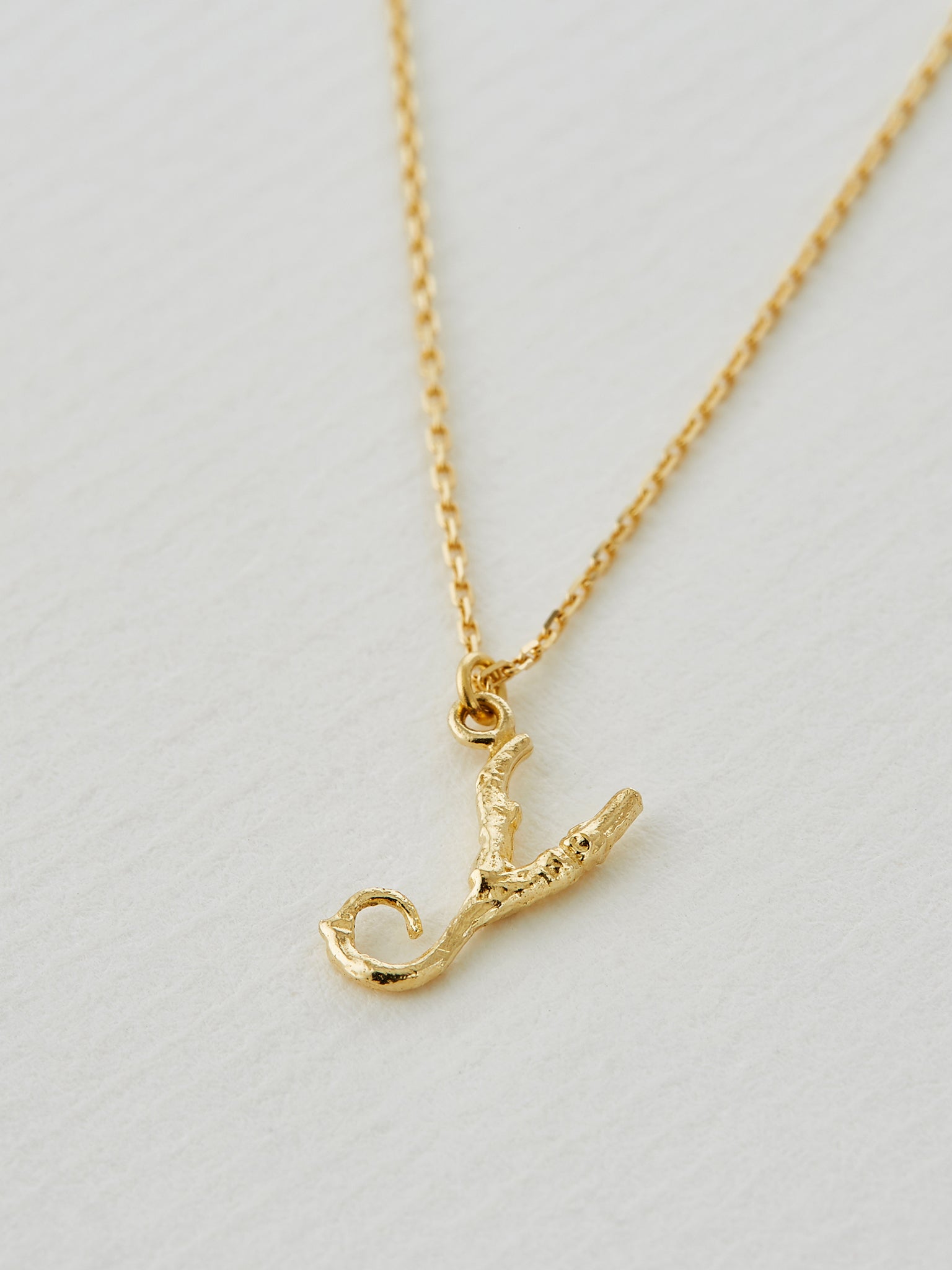 Enchanted Twig Alphabet - Letter Y - image 2 | 18ct yellow gold