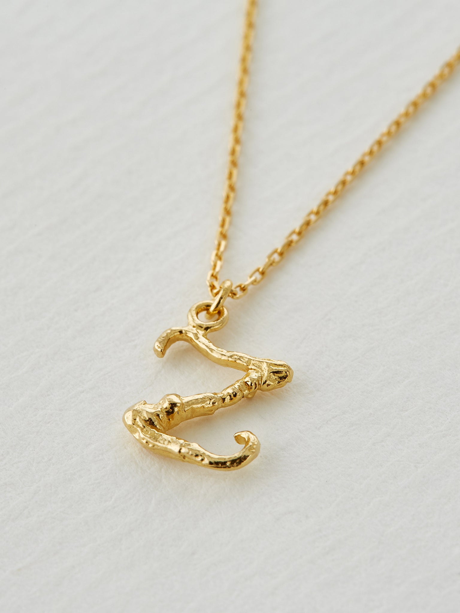 Enchanted Twig Alphabet - Letter Z - image 2 | 18ct yellow gold