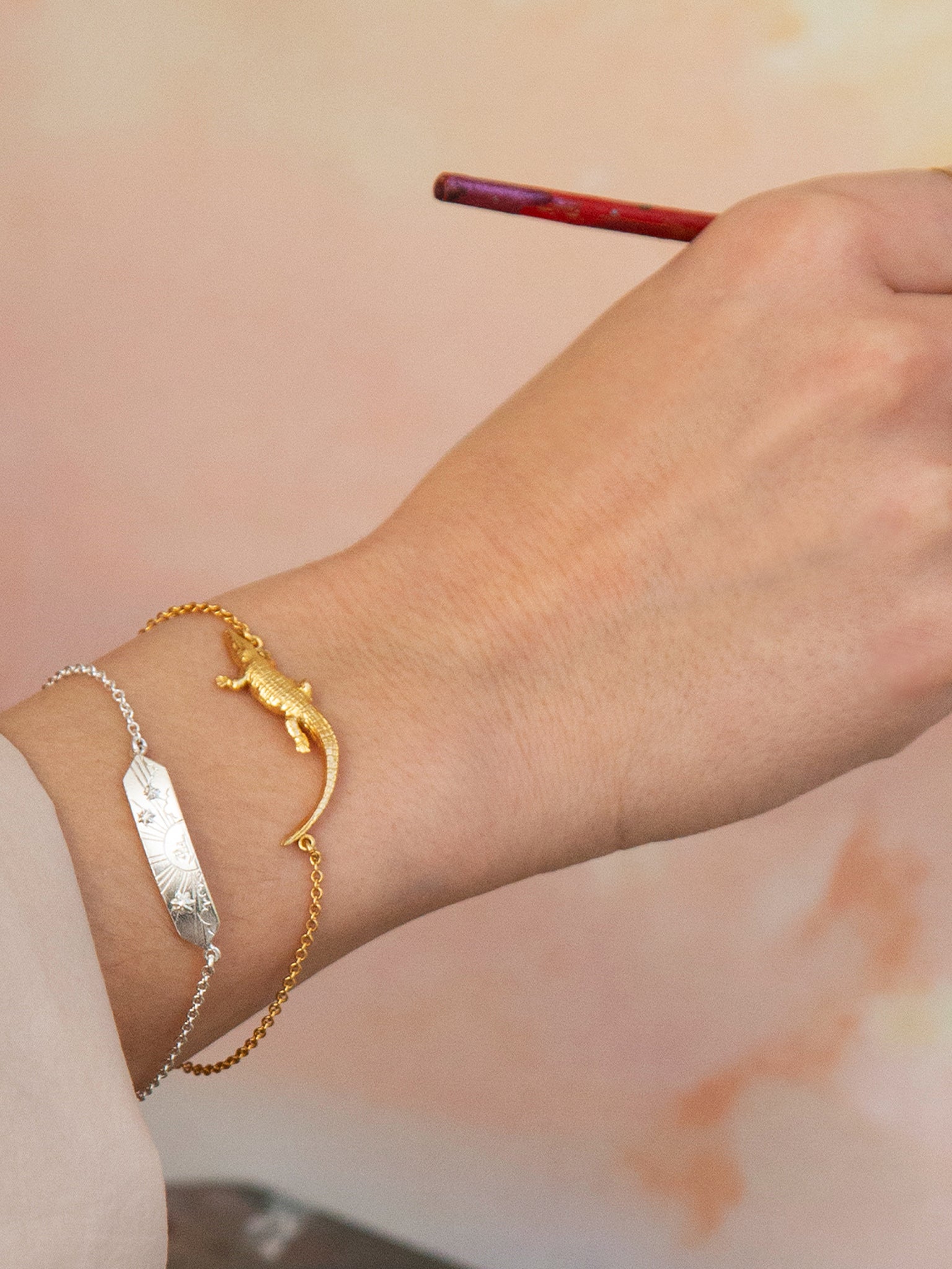 Sail into the Sunset Engraved I-D Bracelet - image 2