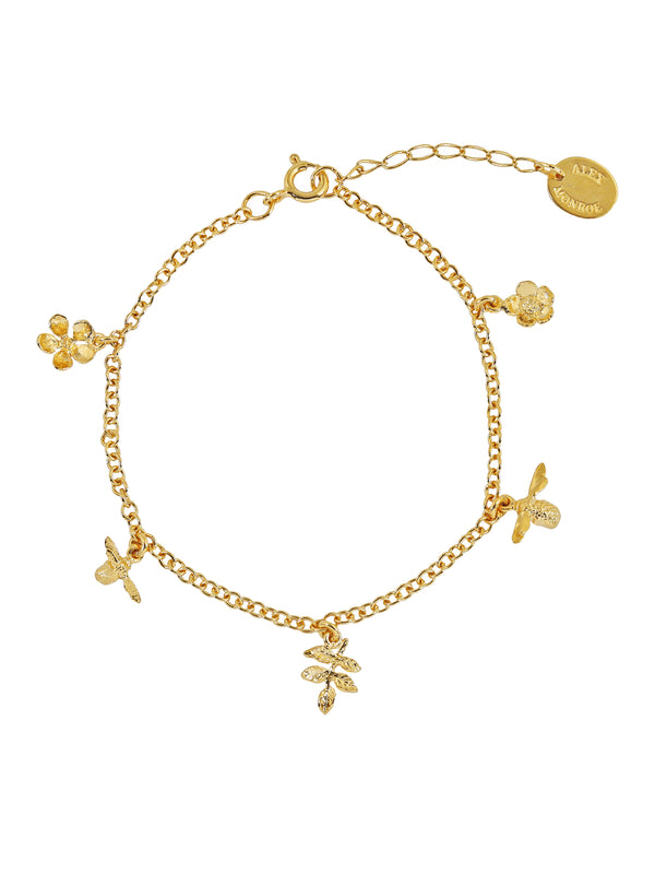 Garden Gathering Charm Bracelet