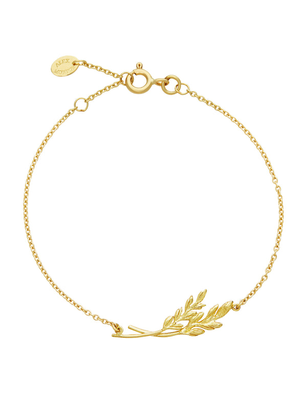 Inline Wheatsheaf Bracelet