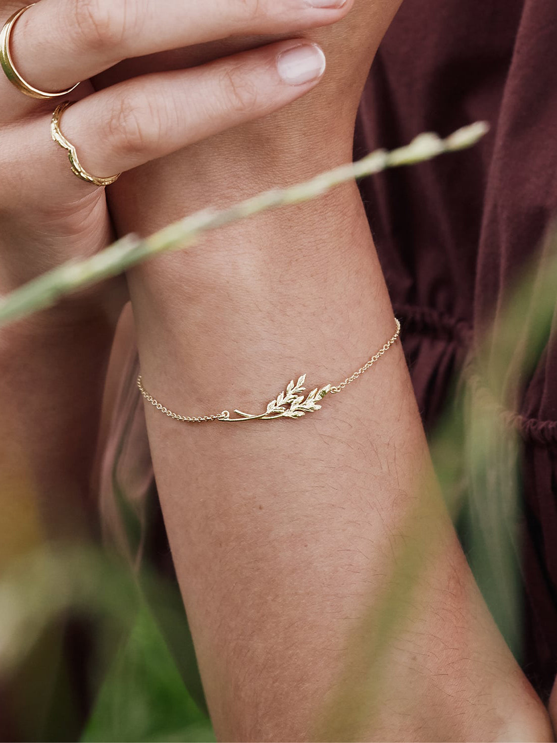 Inline Wheatsheaf Bracelet - image 2