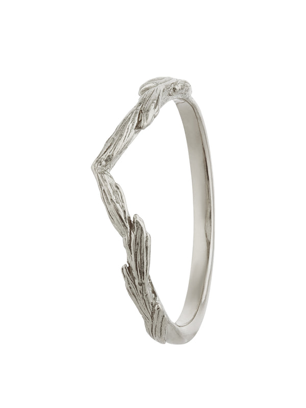 Wild Grass Wishbone Ring