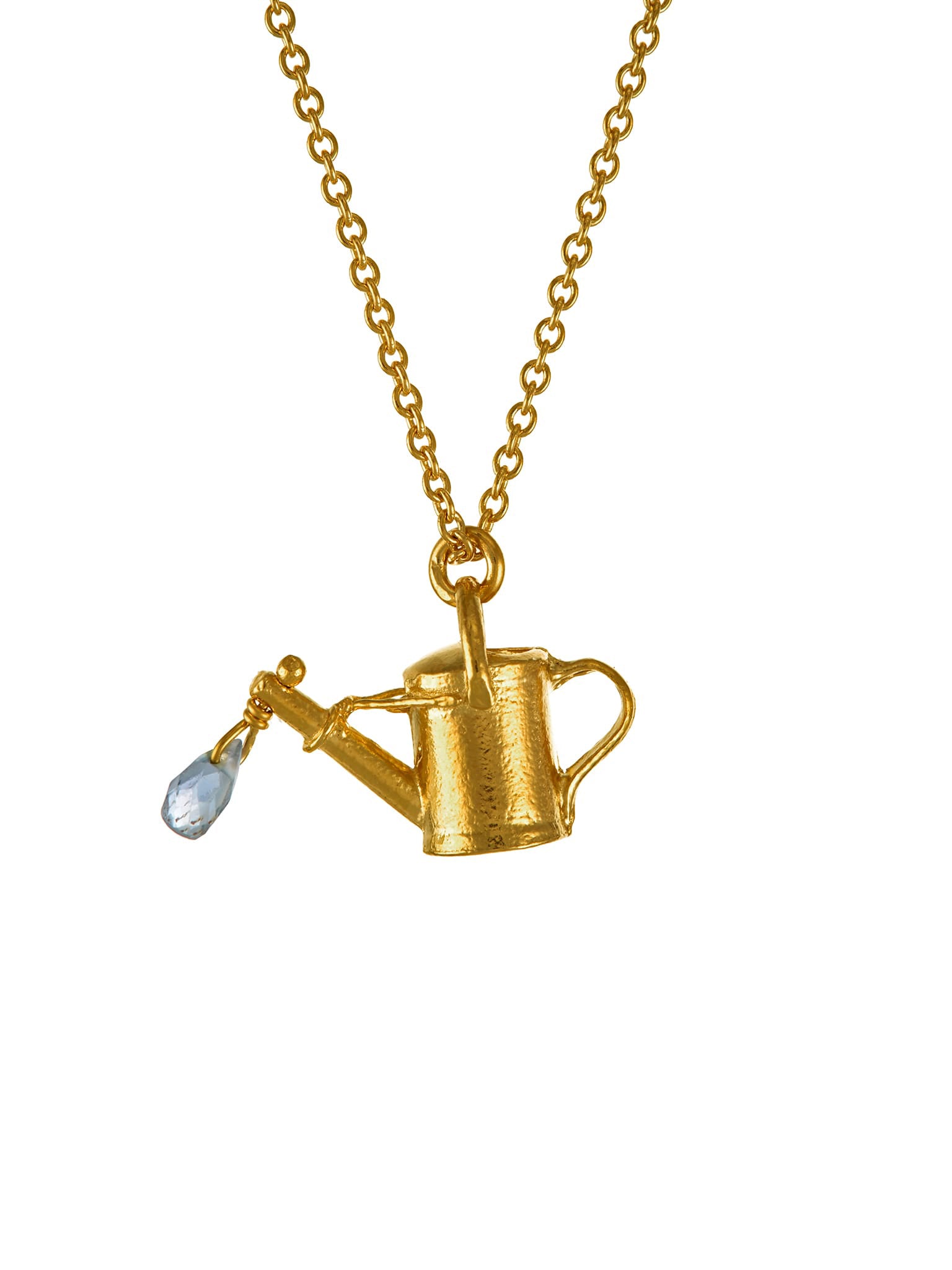 Watering Can Necklace - image 4 | gold plate