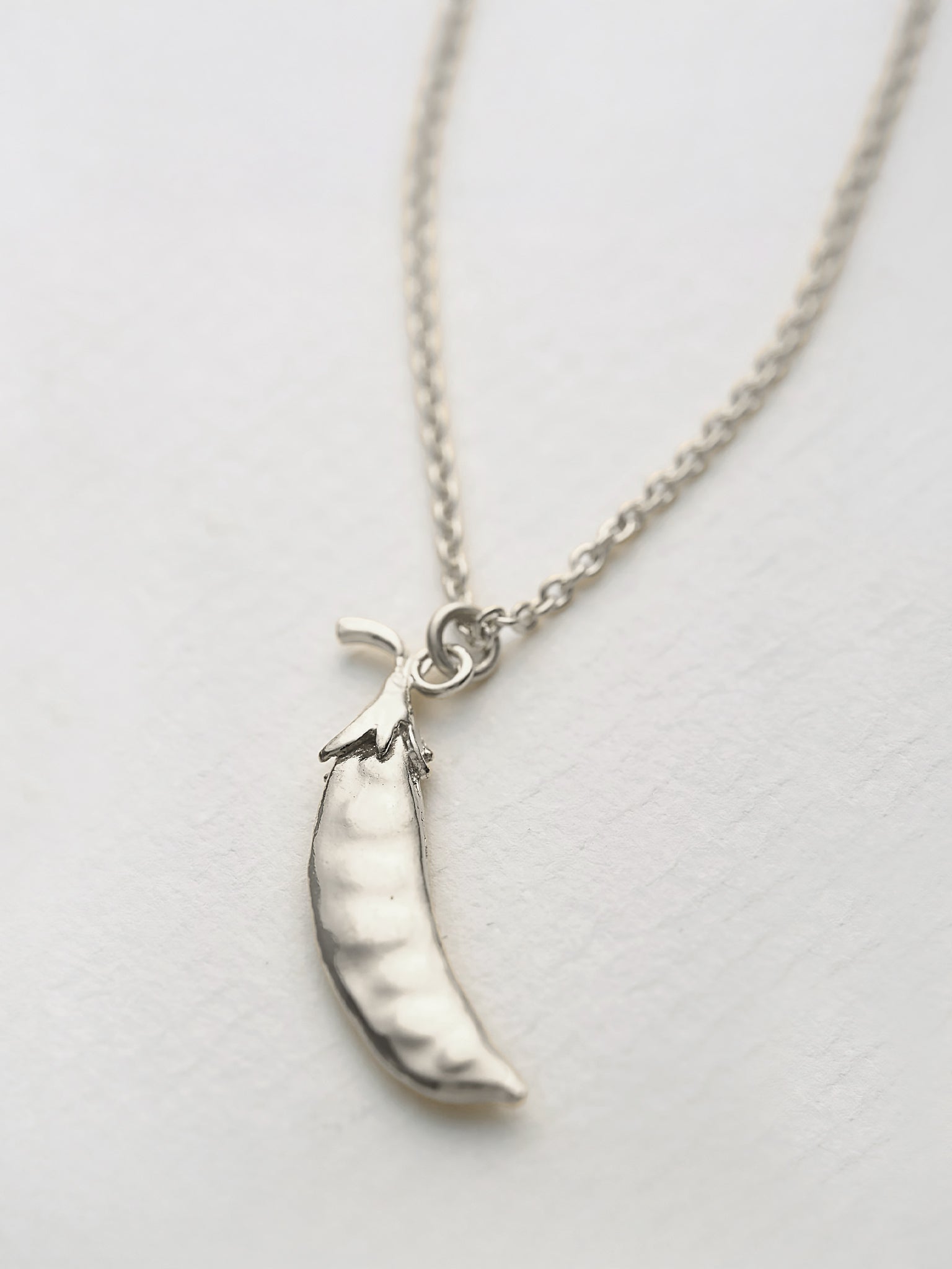 Peapod Necklace - image 5 | silver