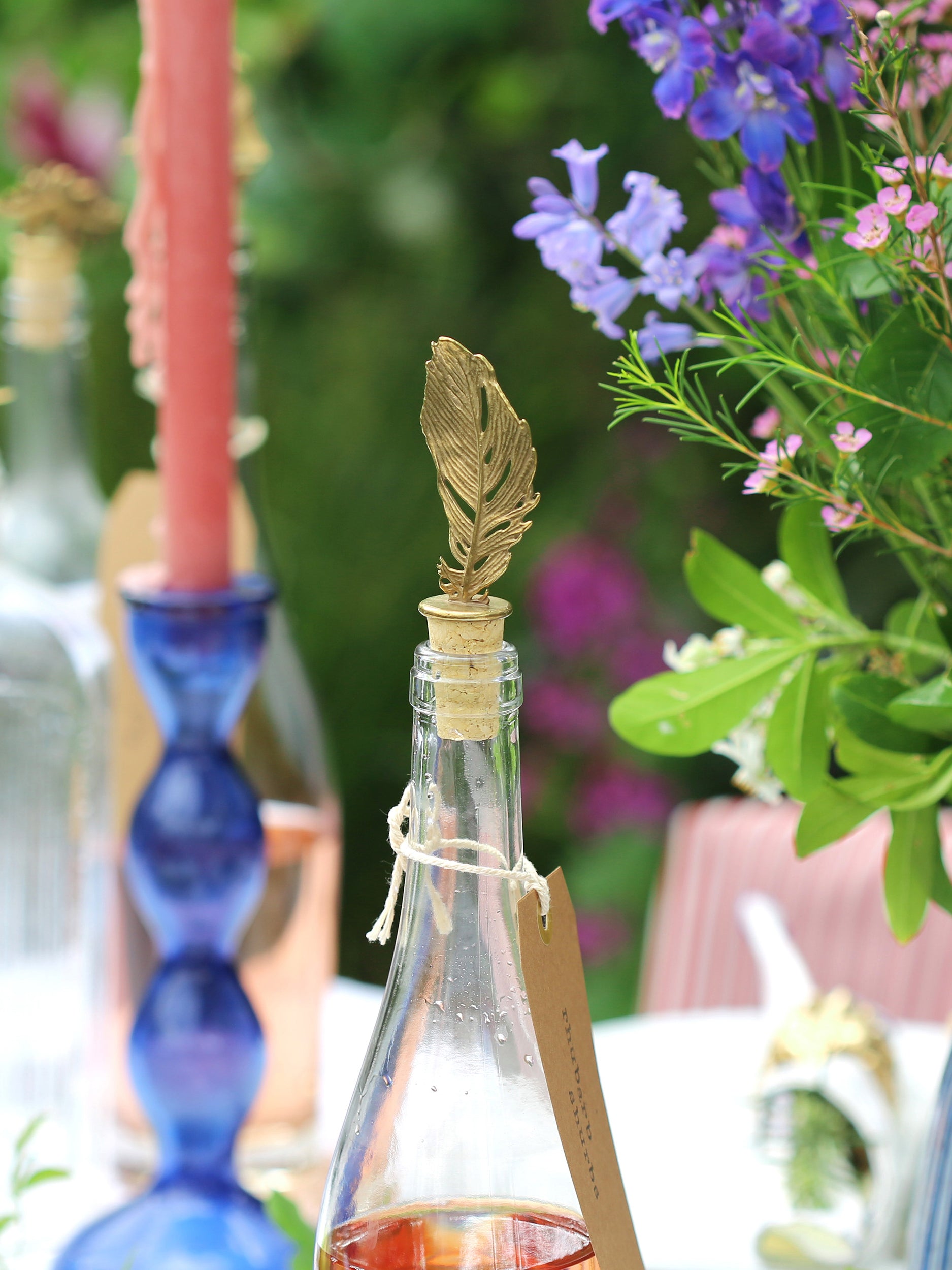 Crow Feather Bottle Stopper - image 2