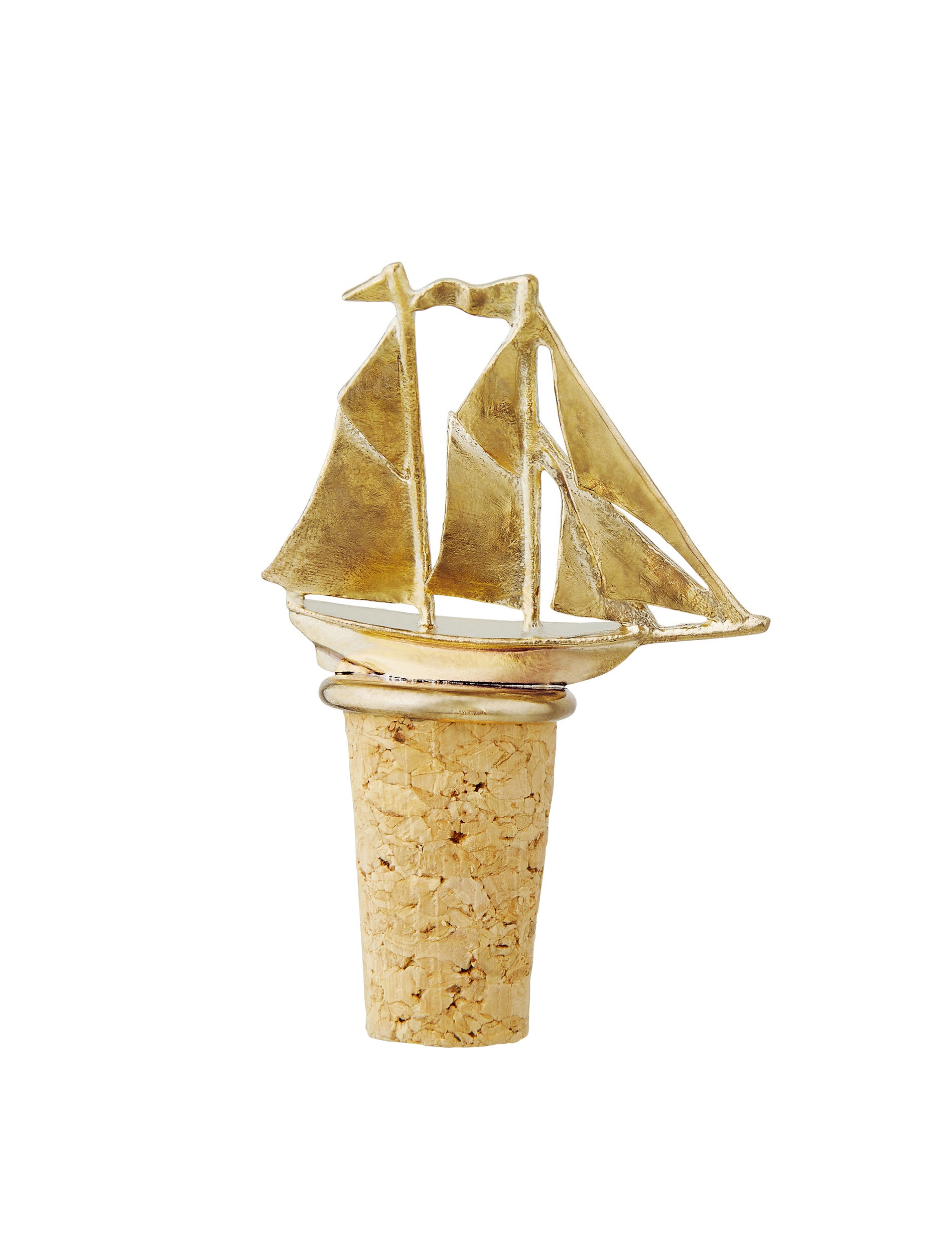 Galleon Ship Bottle Stopper - image 1 | silver