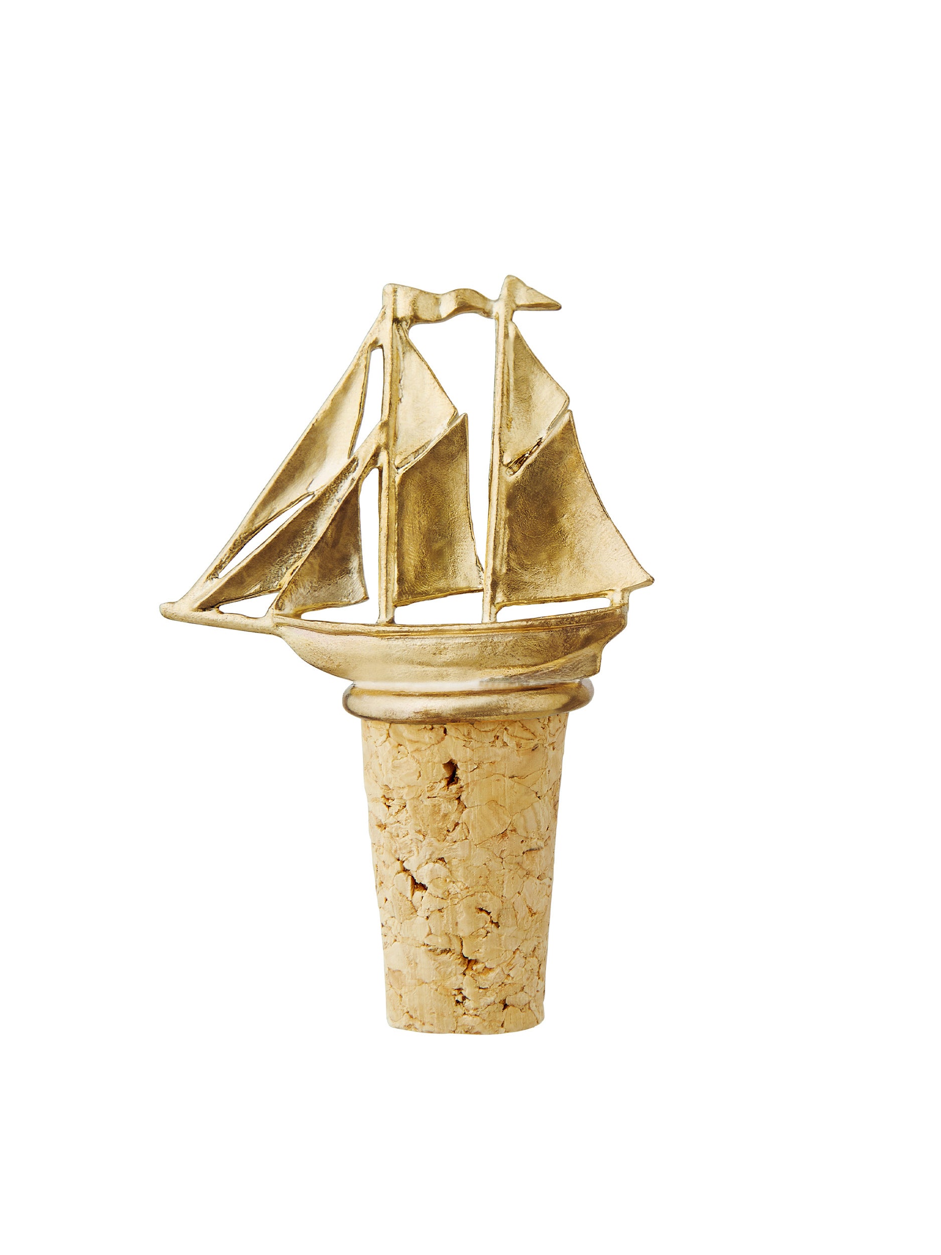Galleon Ship Bottle Stopper - image 4 | silver