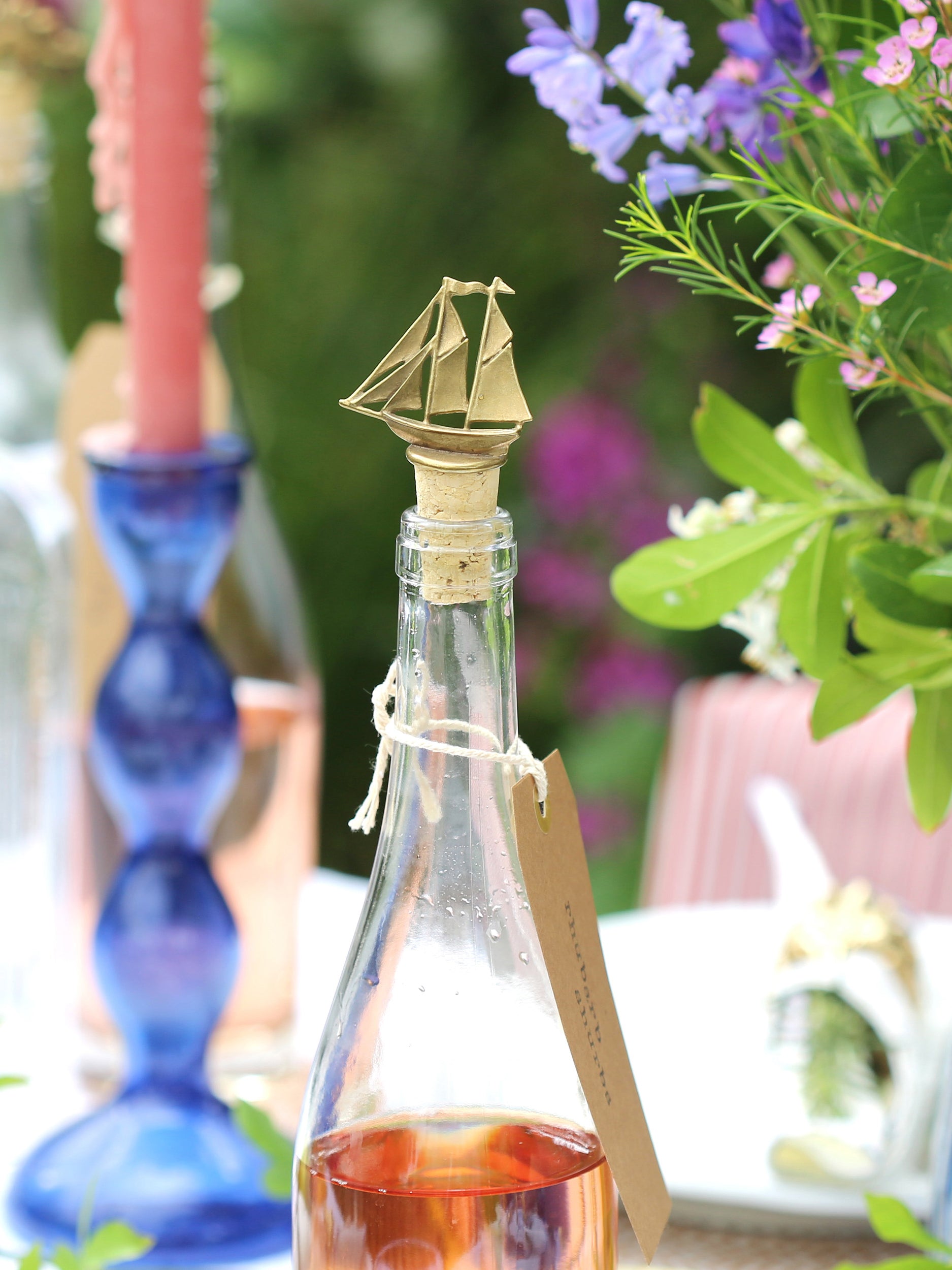 Galleon Ship Bottle Stopper - image 2