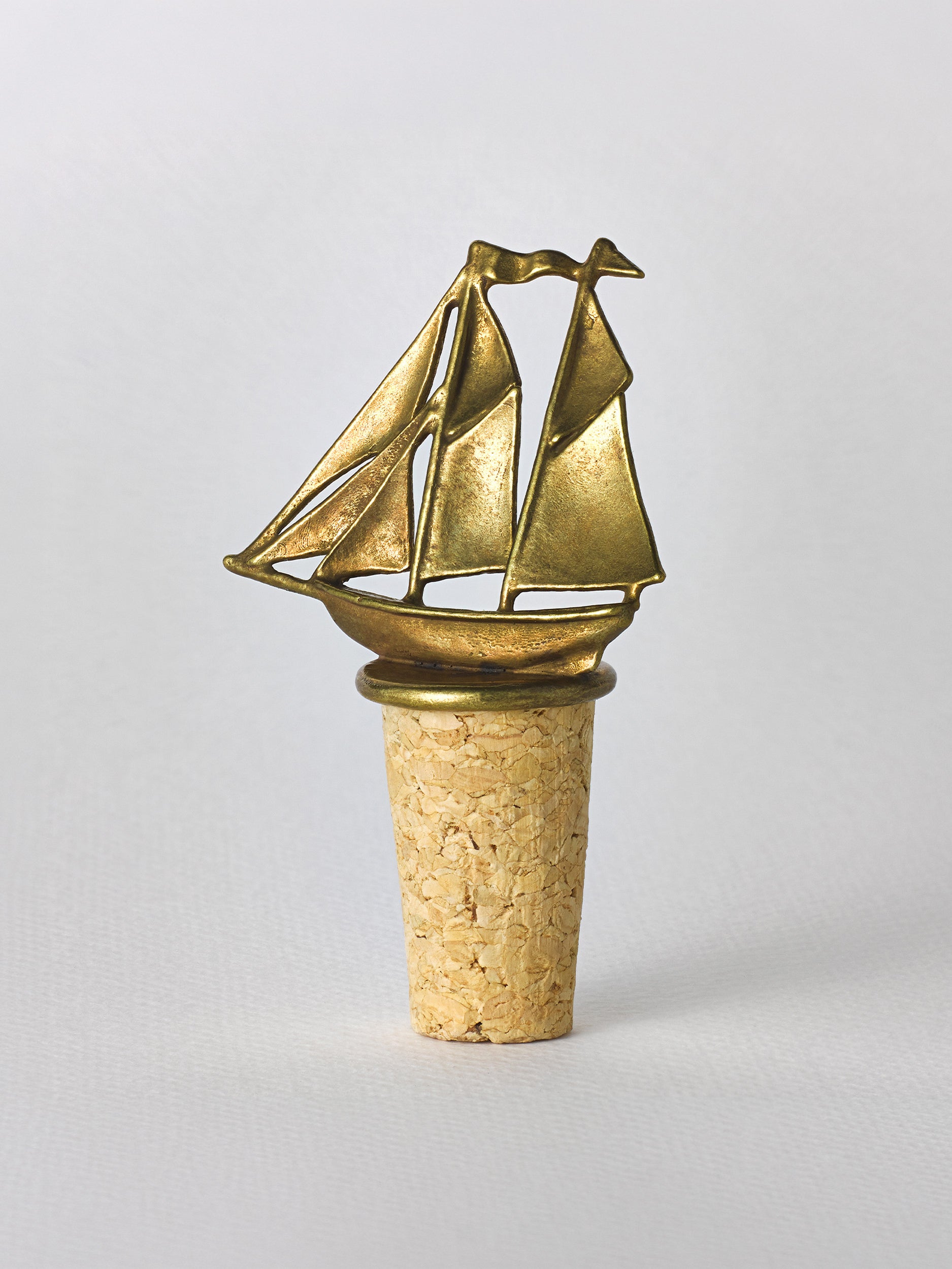 Galleon Ship Bottle Stopper - image 3 | silver