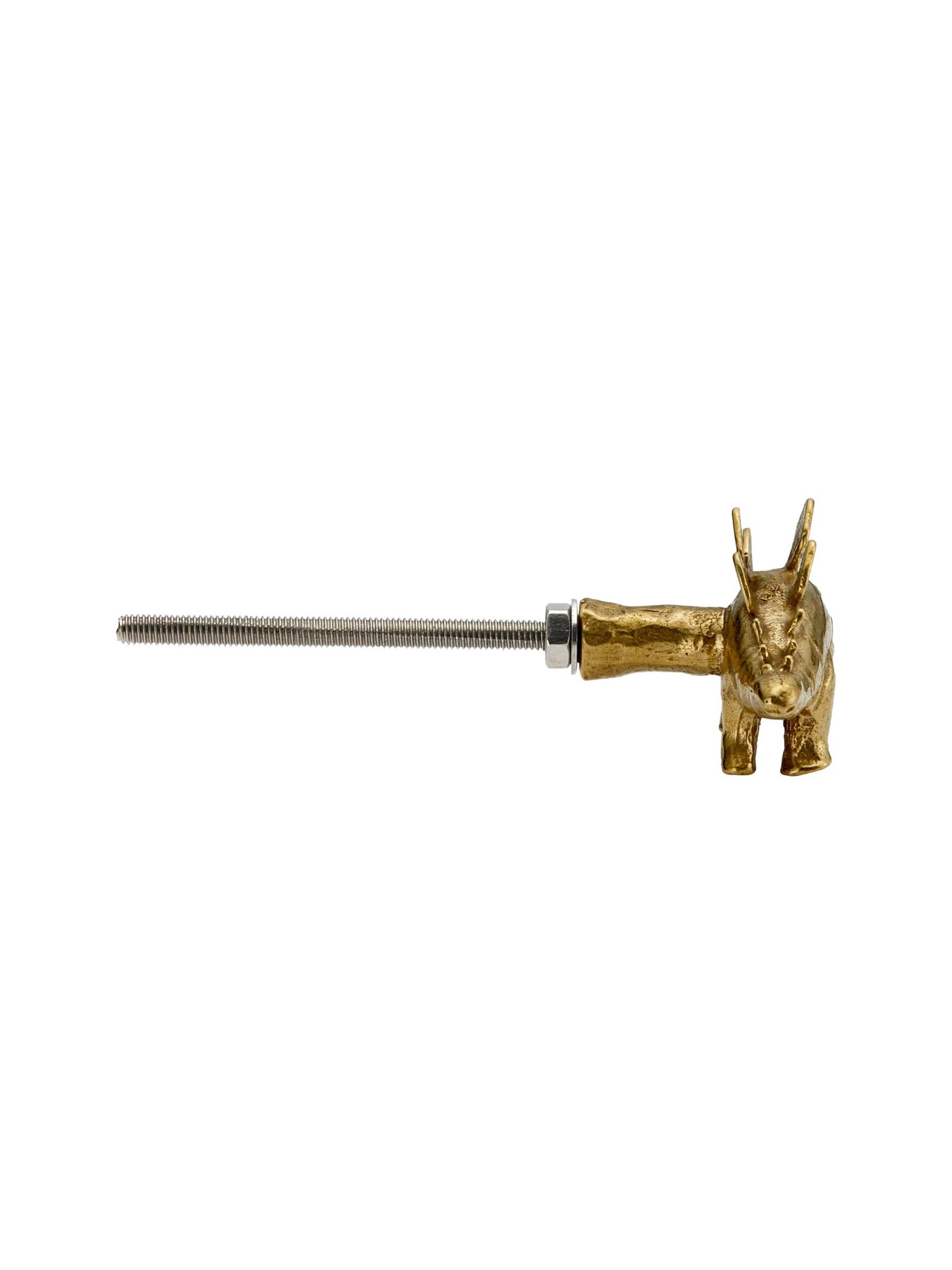 Stegosaurus Drawer Handle - image 5 | silver