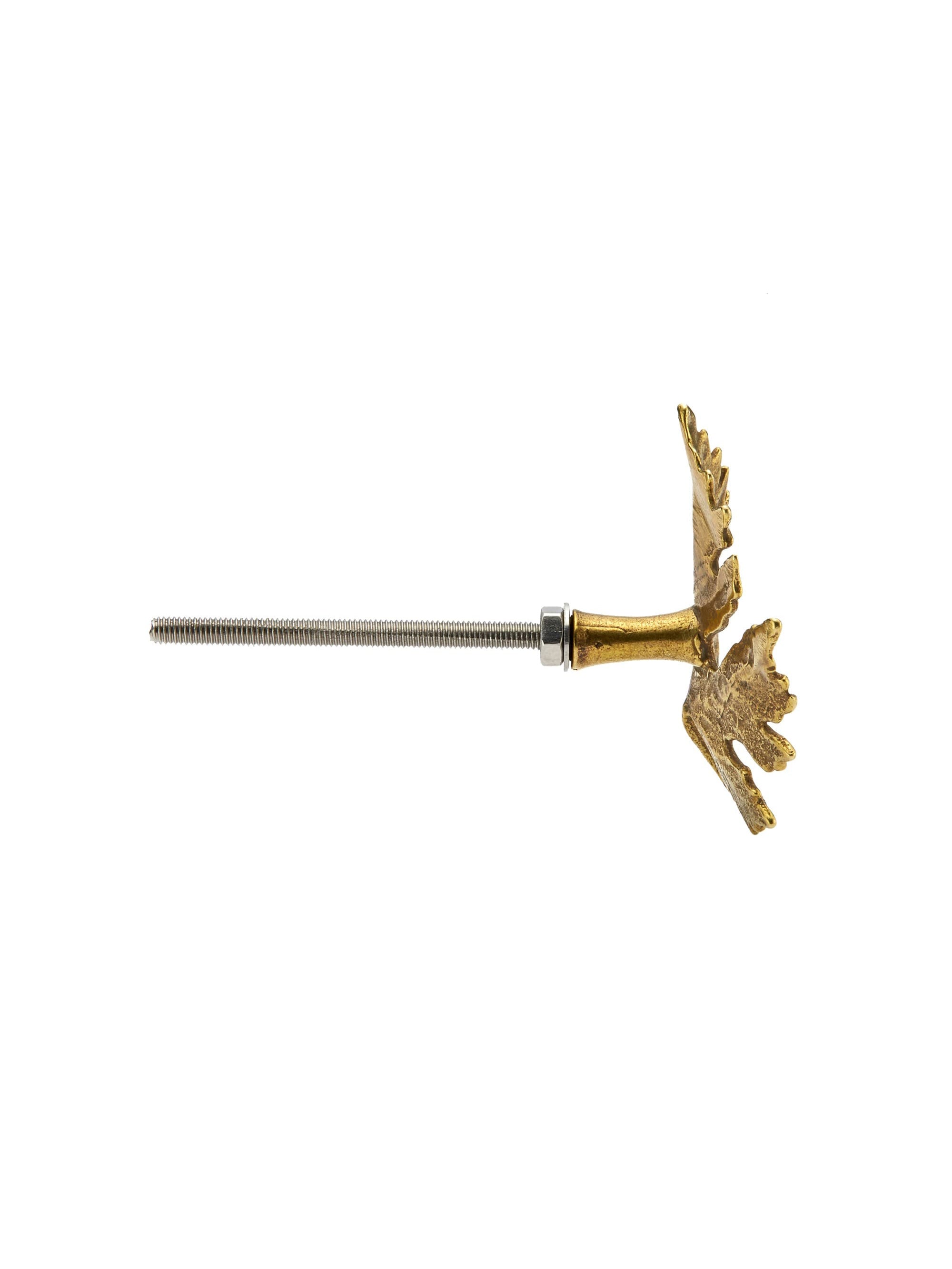 Vine Leaf Drawer Handle - image 6 | brass 
