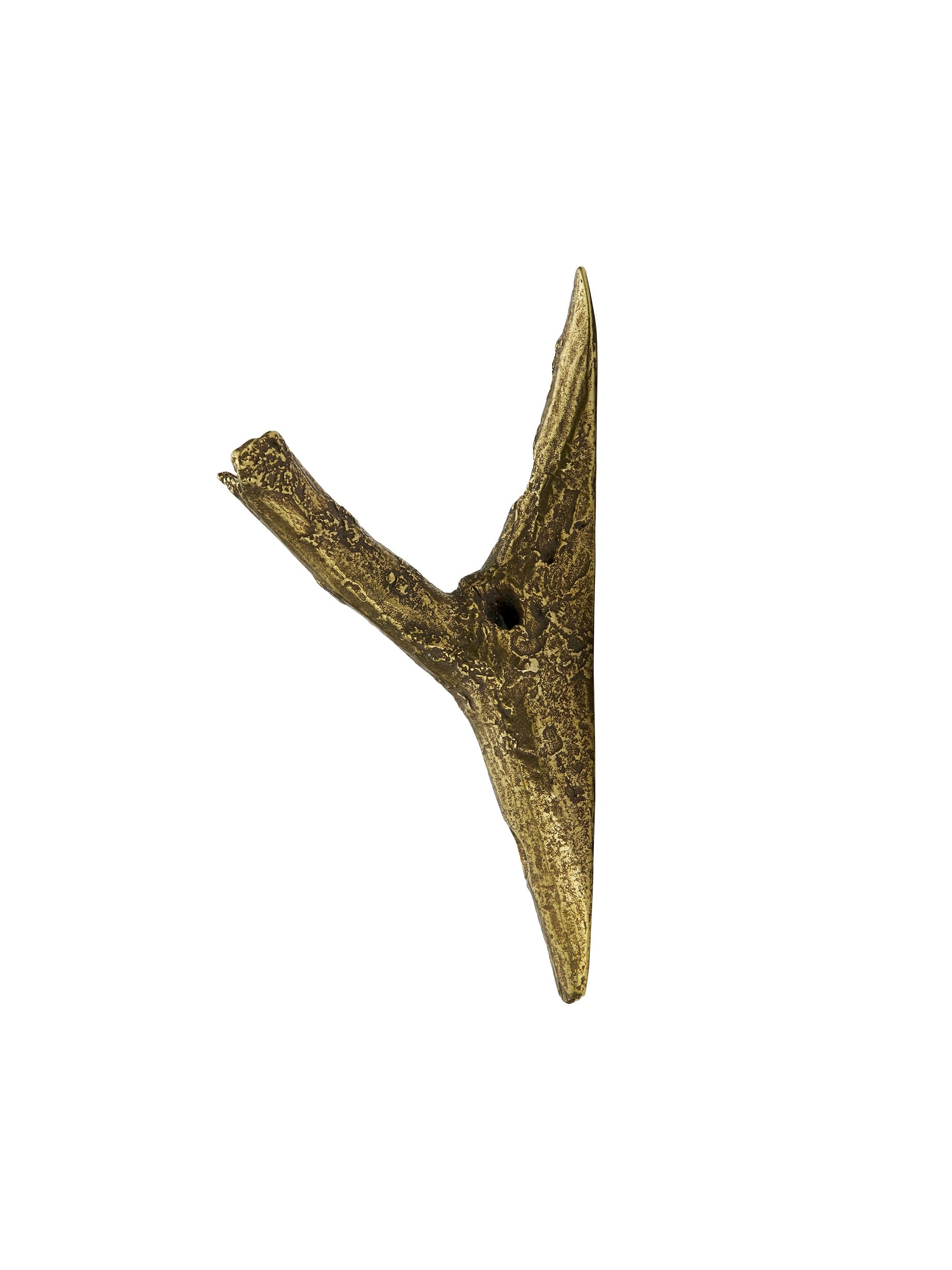 Willow Tree Small Brass Hook