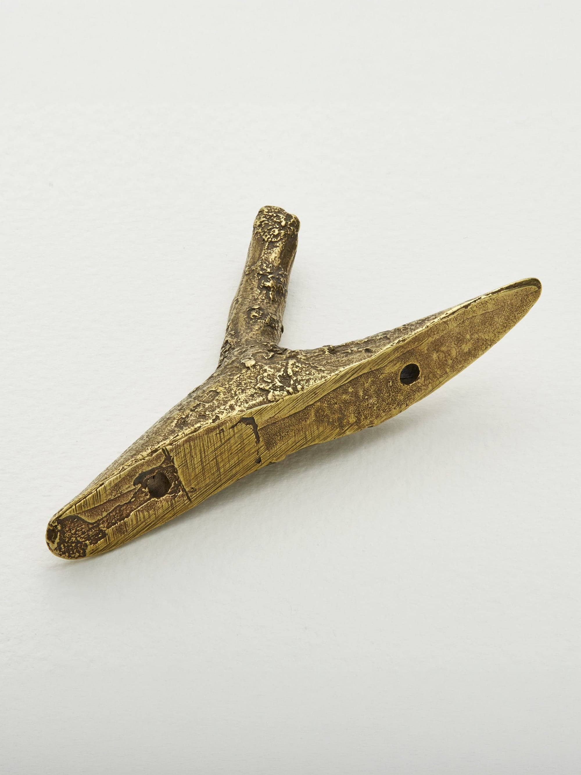Willow Tree Small Brass Hook